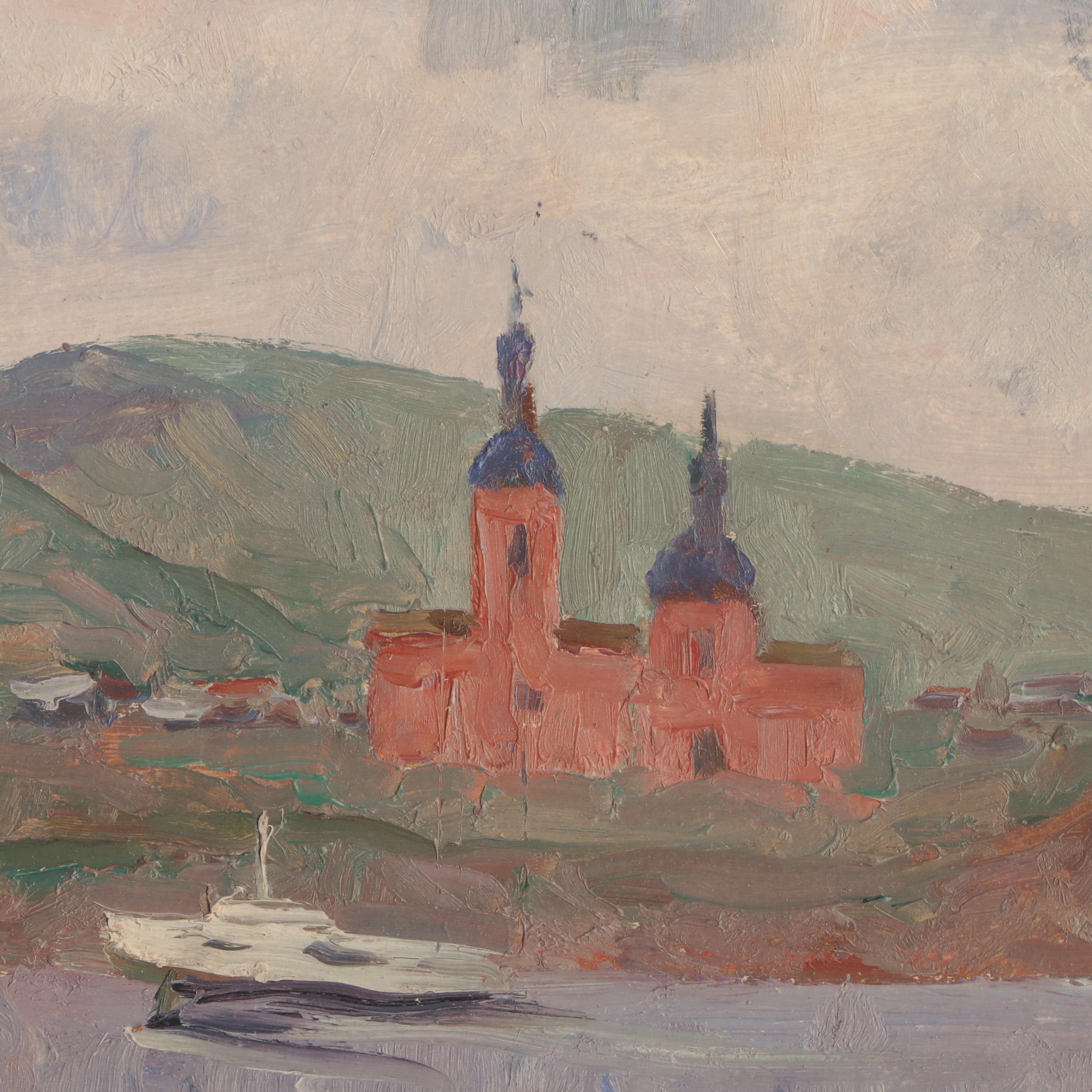 C. K. Landscape Oil Painting