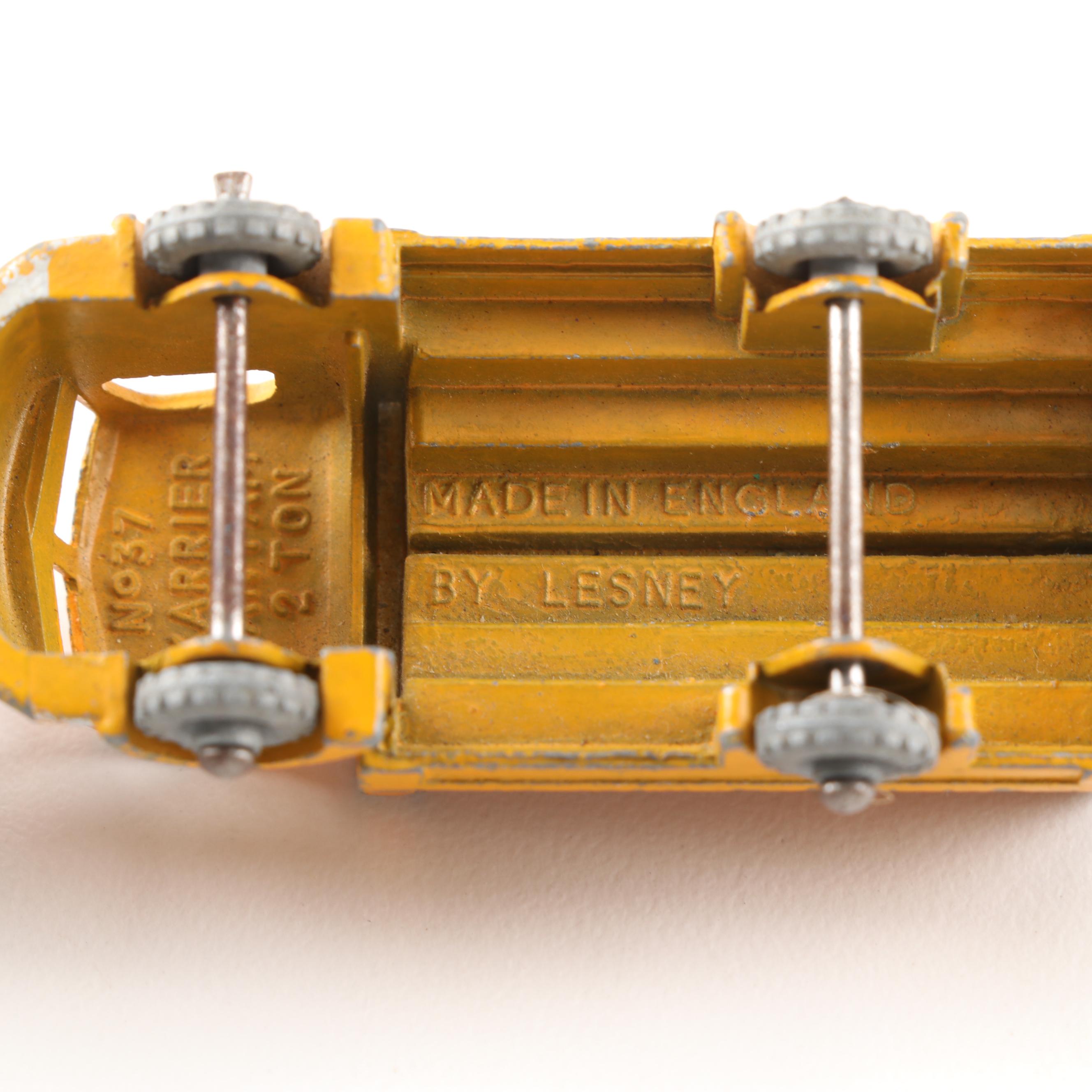 Vintage Lesney English-Made Die Cast Trucks