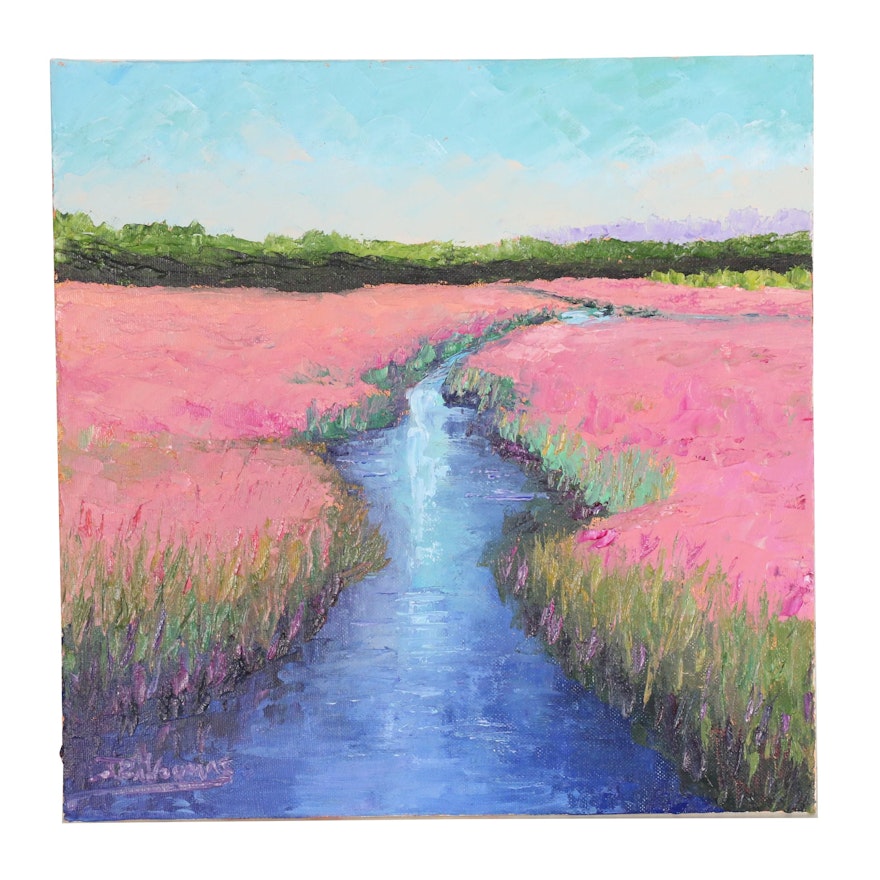 James Baldoumas Oil Painting "Marsh"