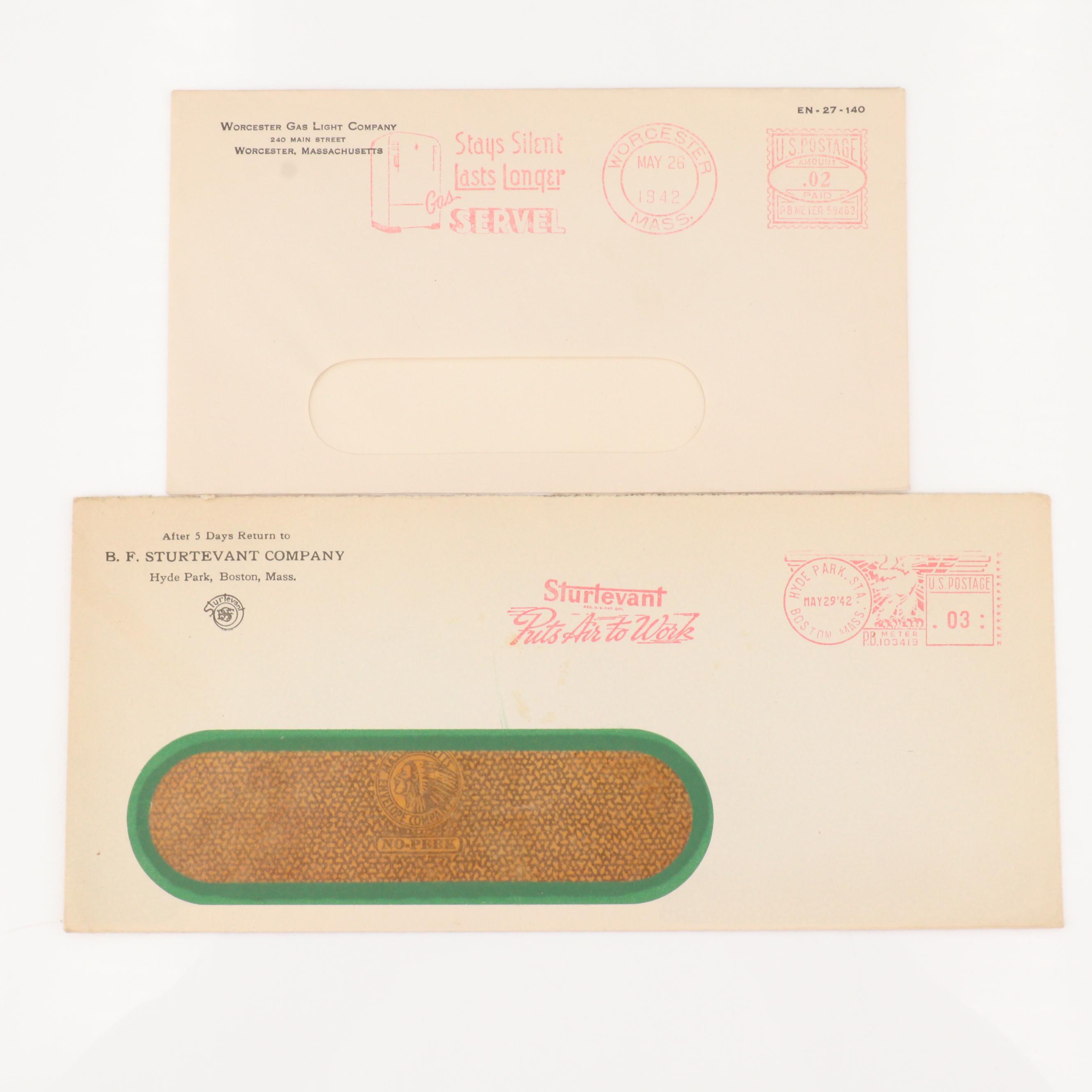 Large Assortment of Various Postal Envelope Cancellations
