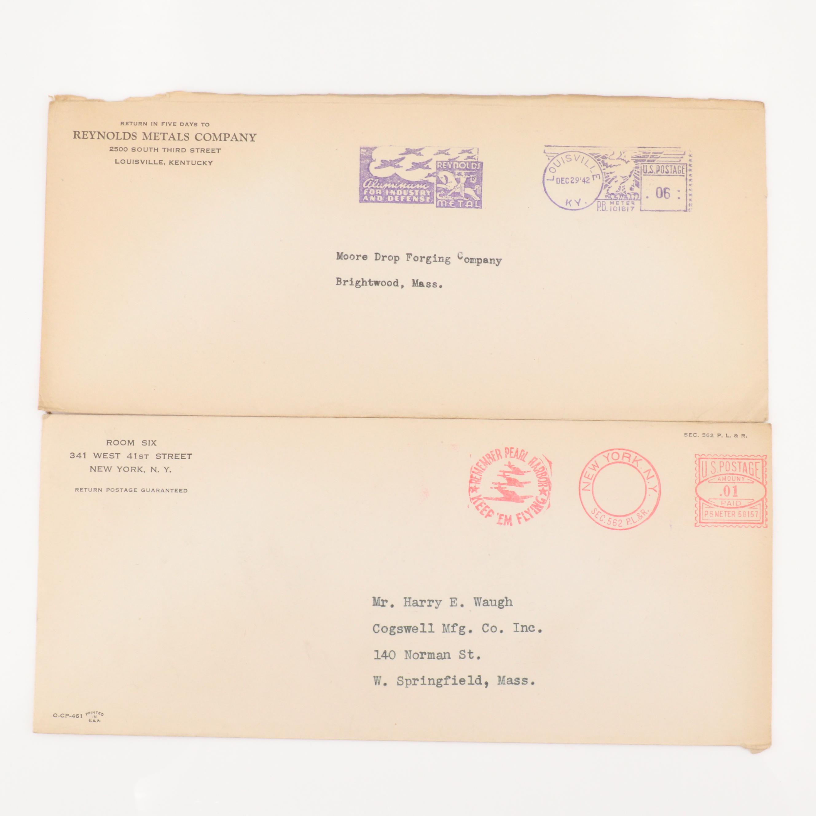 Large Assortment of Various Postal Envelope Cancellations