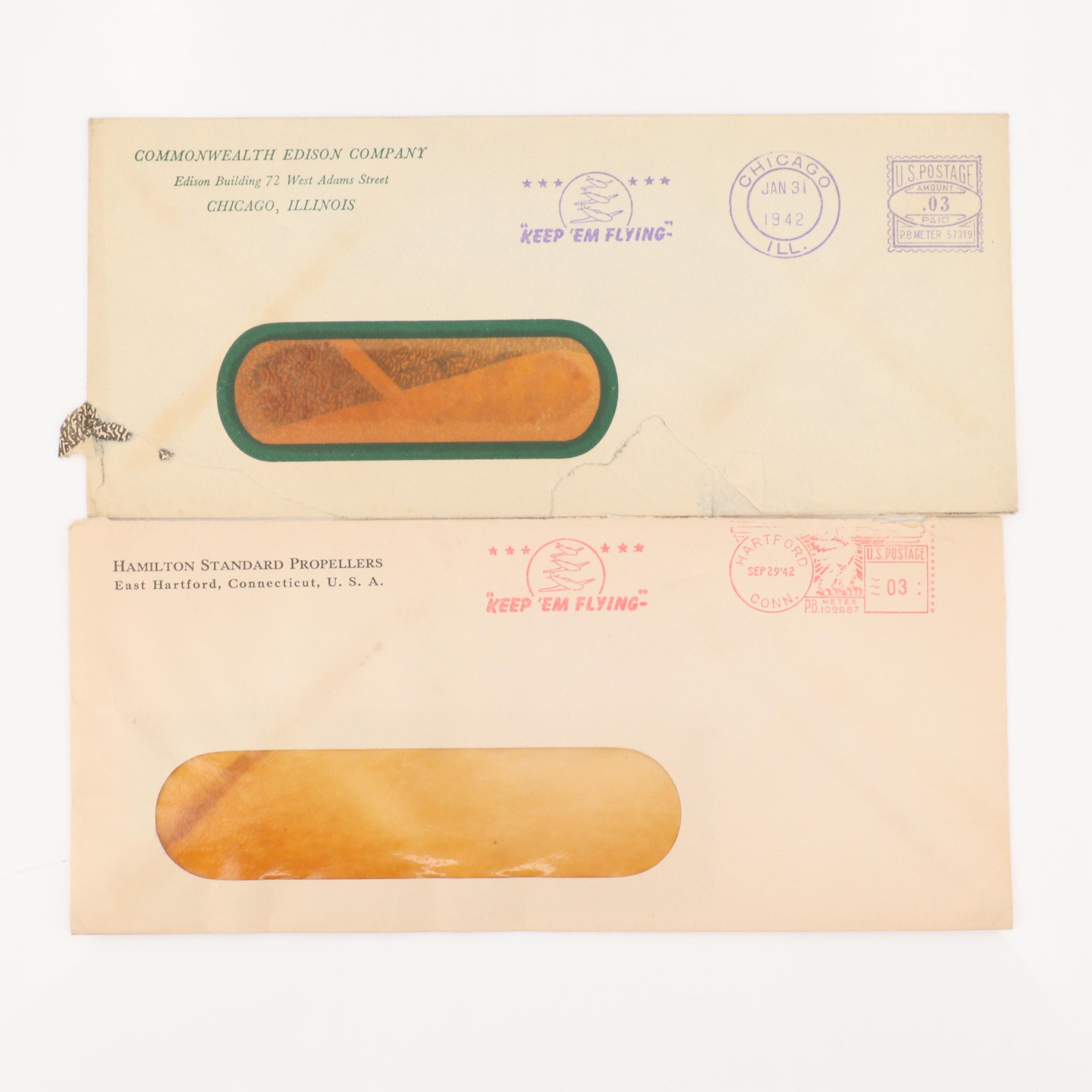 Large Assortment of Various Postal Envelope Cancellations