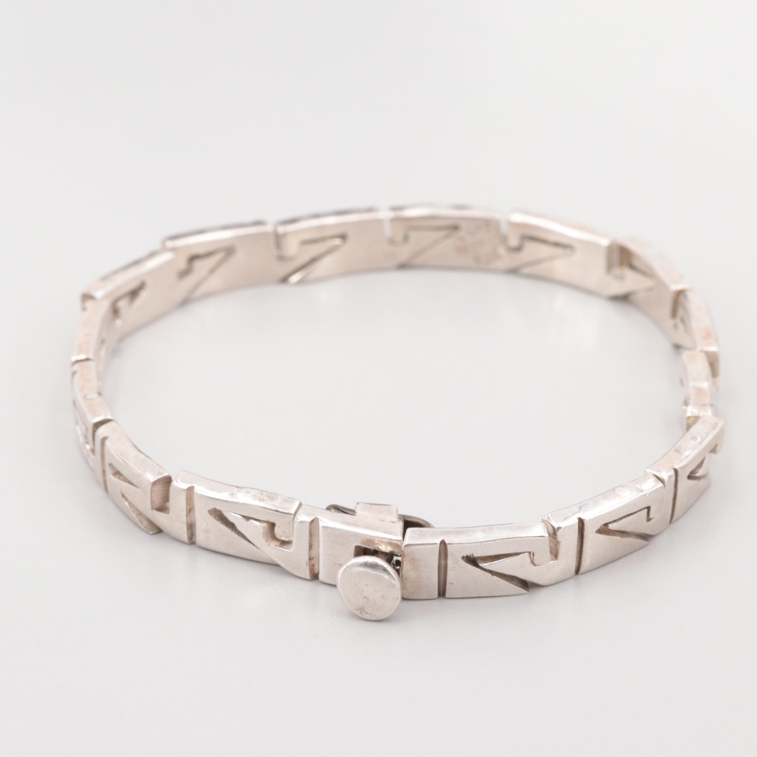 Taxco Sterling Silver Bracelet