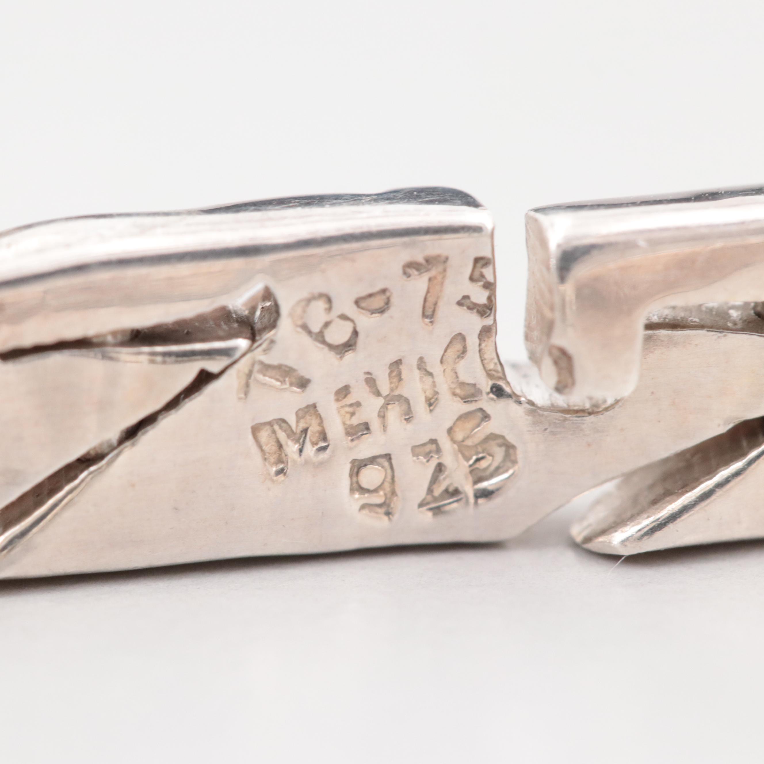 Taxco Sterling Silver Bracelet