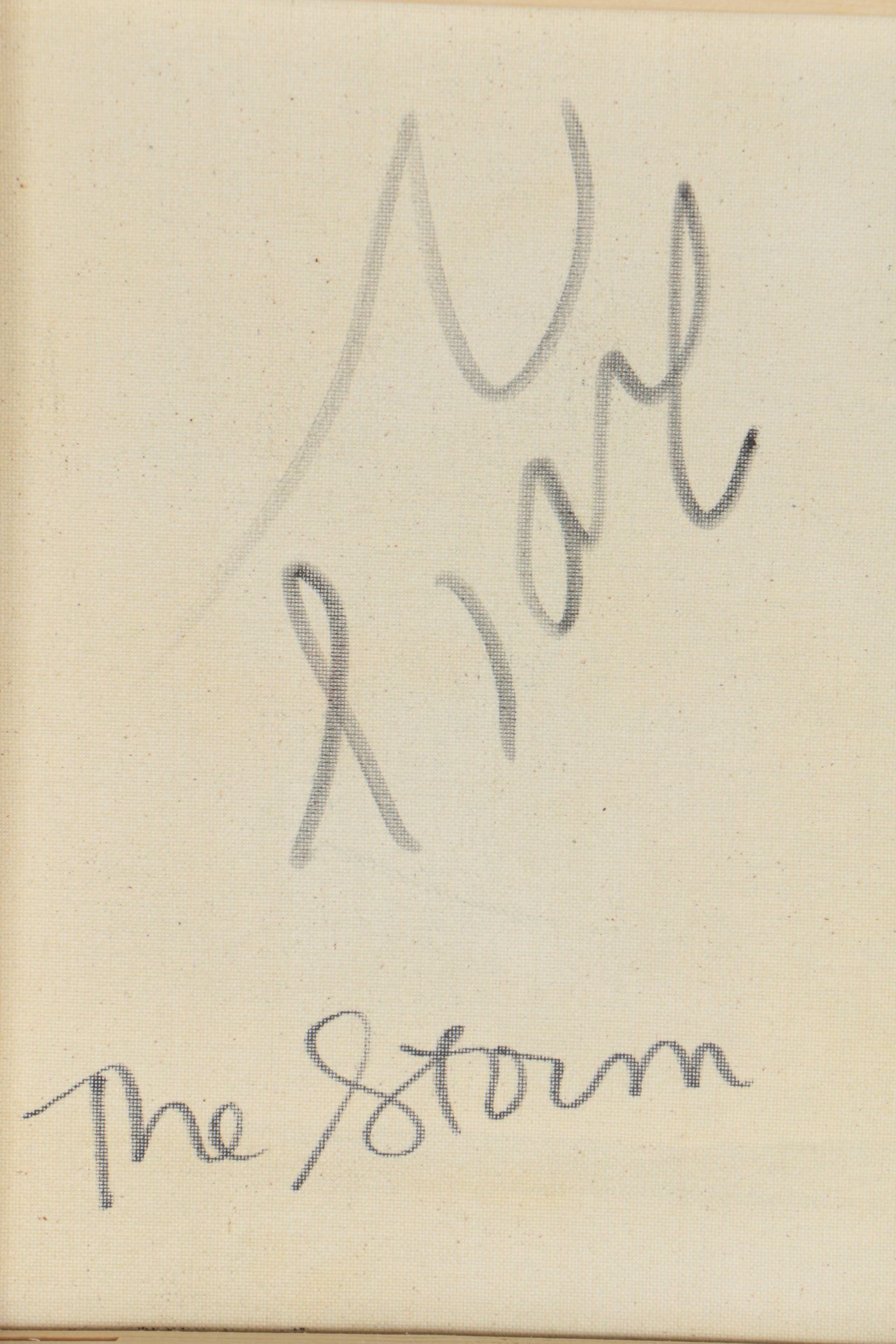 Jose Trujillo 2018 Abstract Oil Painting "The Storm"