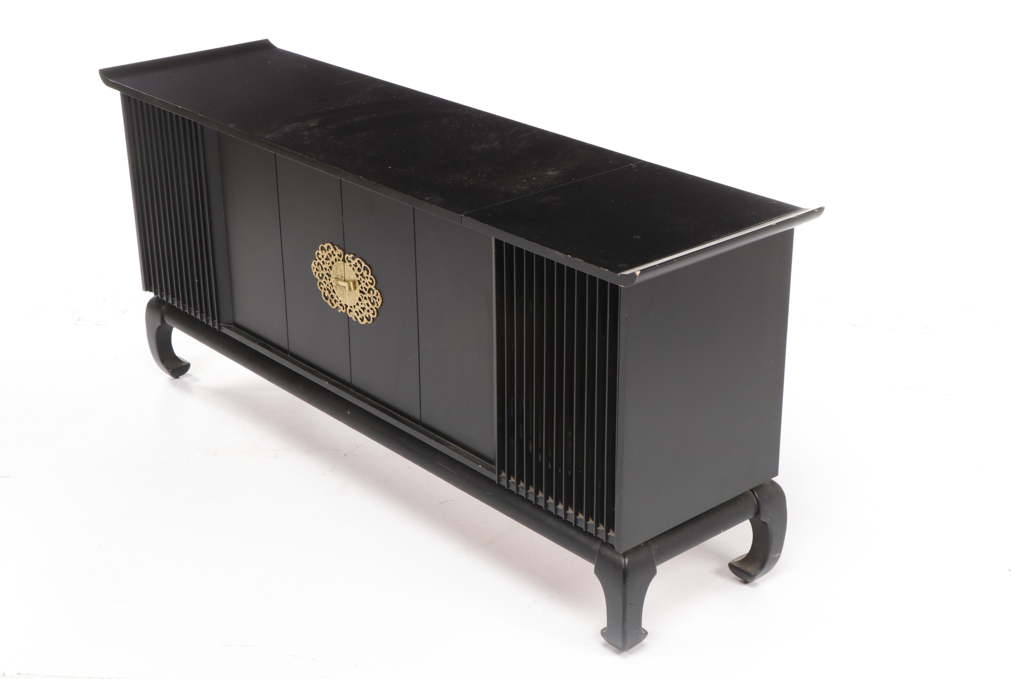 Clairtone "Mandarin" Mid Century Chinoiserie Style Record Console