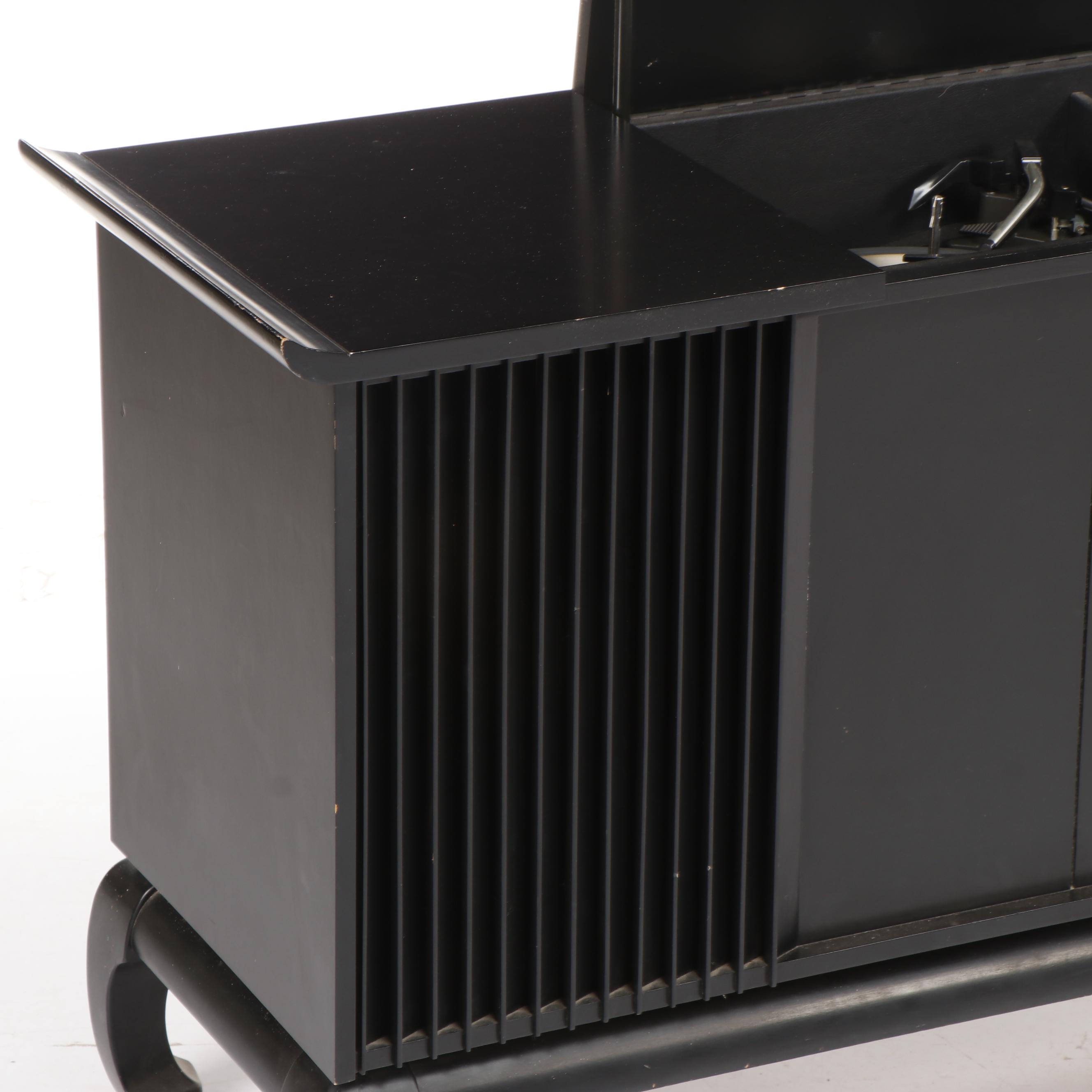 Clairtone "Mandarin" Mid Century Chinoiserie Style Record Console