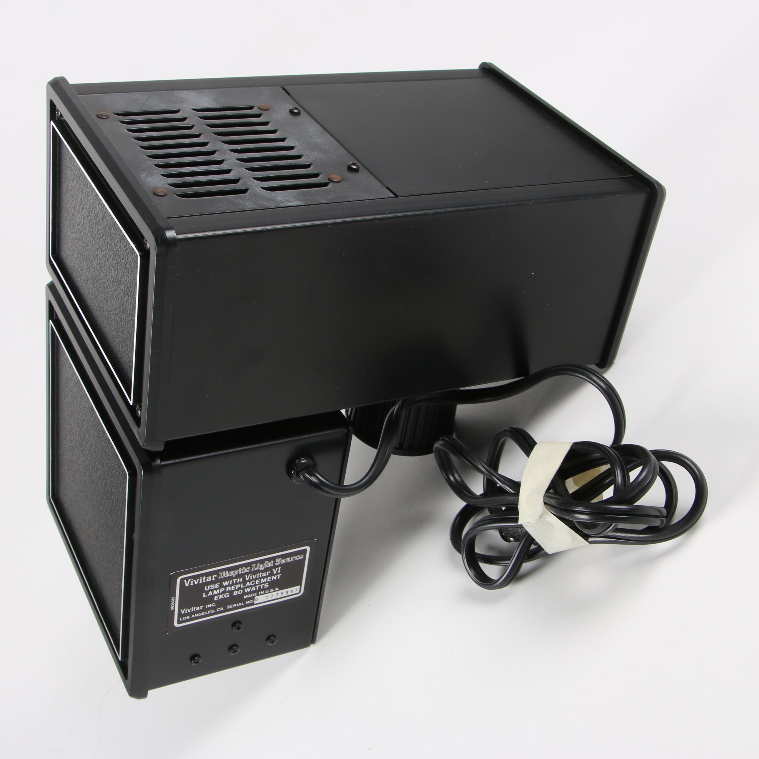 Vivitar Dioptic Light Source with Power Supply