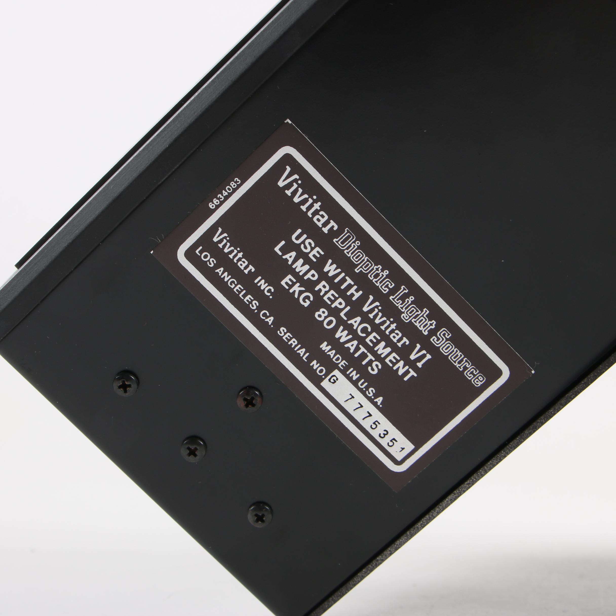 Vivitar Dioptic Light Source with Power Supply