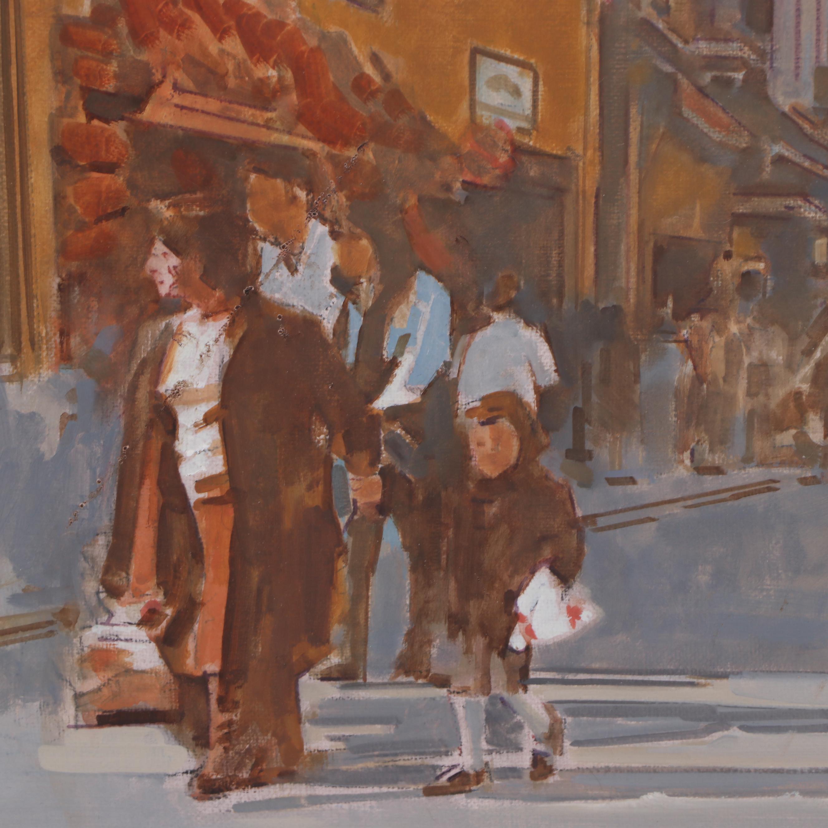 Vladimir Oil Painting of a Street Scene