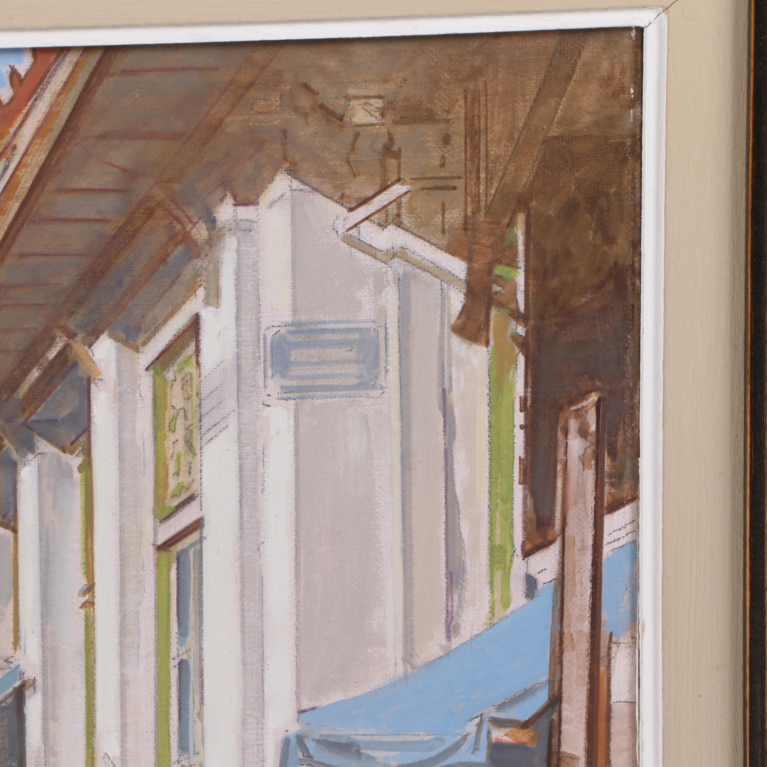 Vladimir Oil Painting of a Street Scene