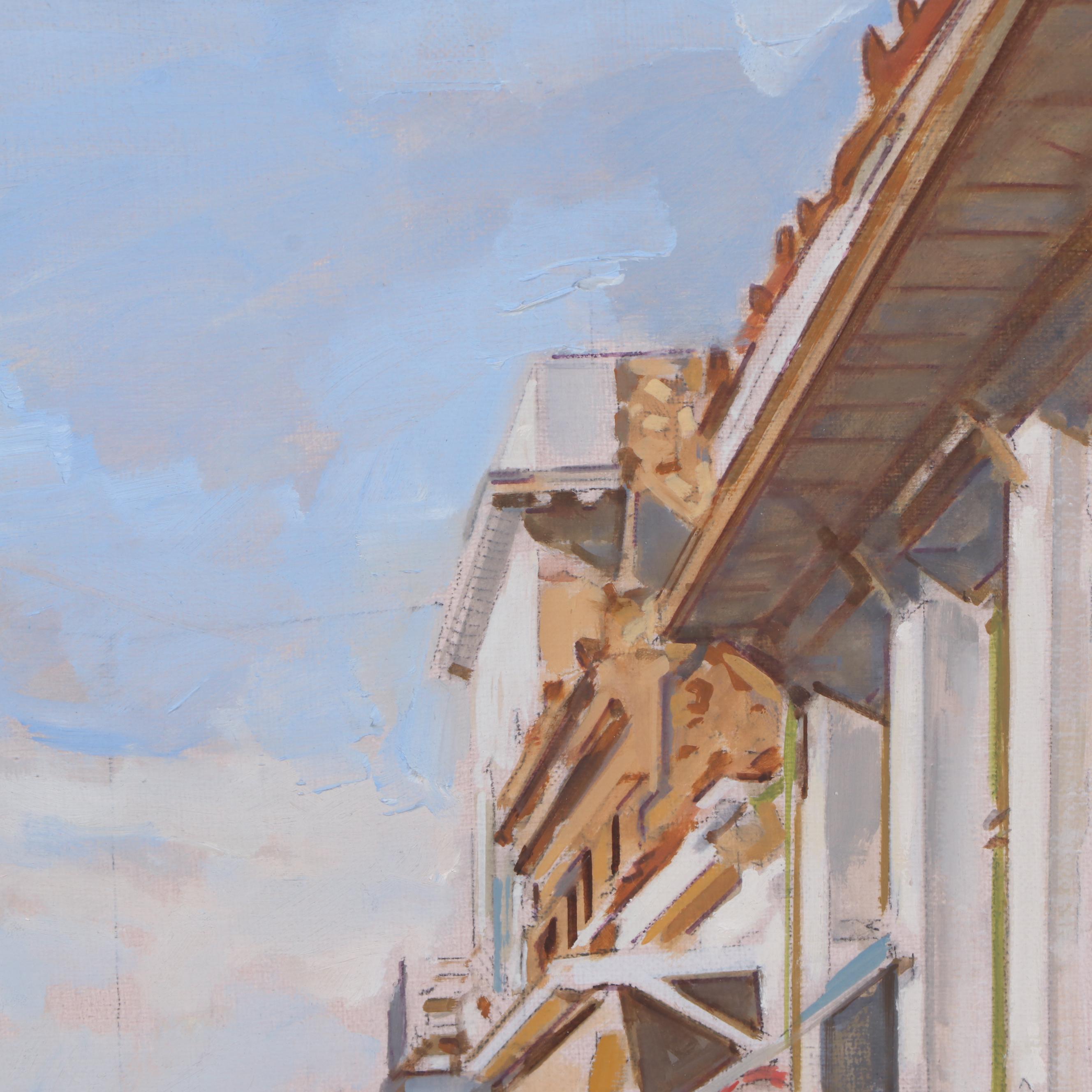 Vladimir Oil Painting of a Street Scene