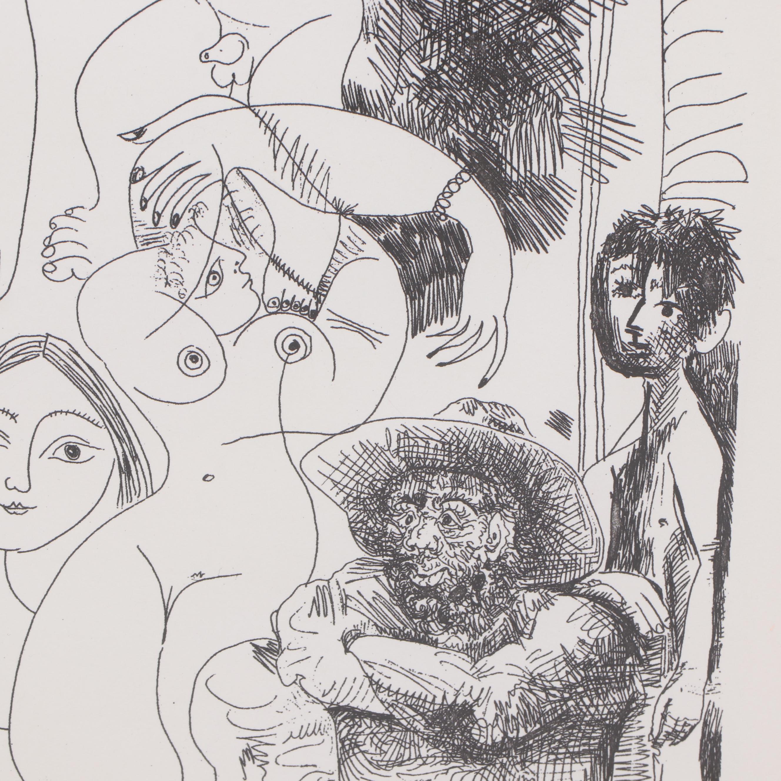 Pablo Picasso Etching from "347 Gravures"