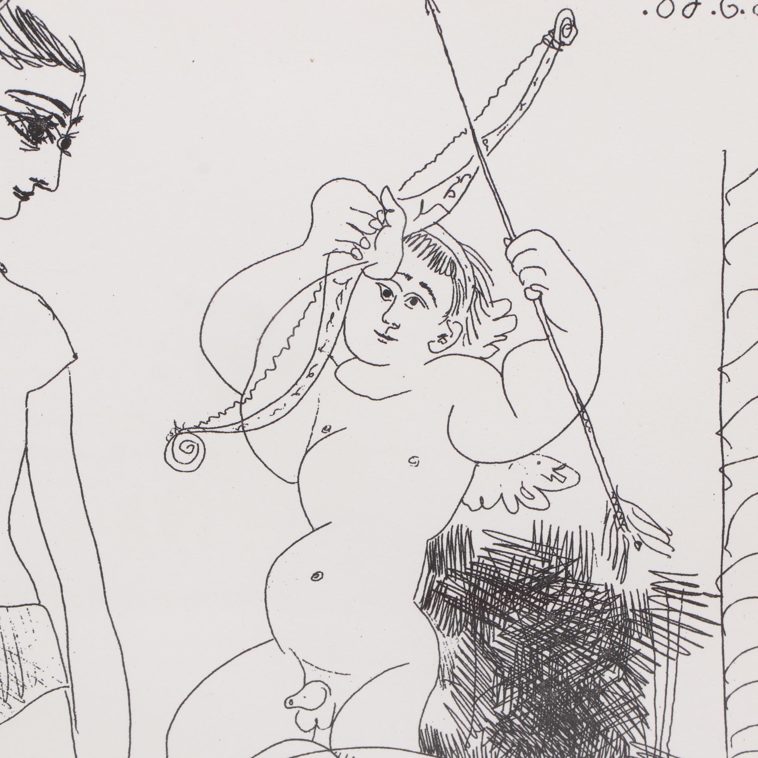 Pablo Picasso Etching from "347 Gravures"