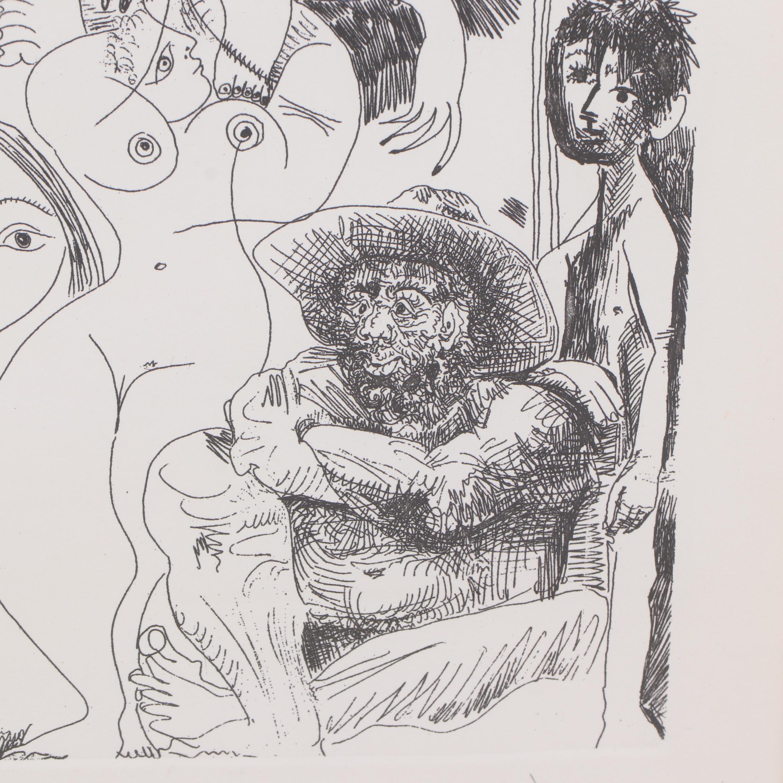 Pablo Picasso Etching from "347 Gravures"