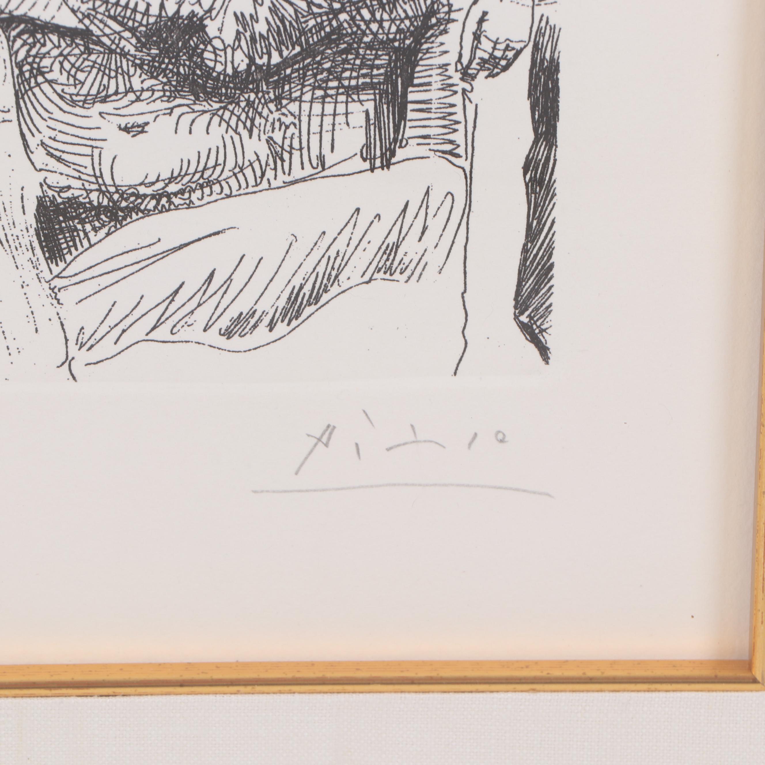 Pablo Picasso Etching from "347 Gravures"