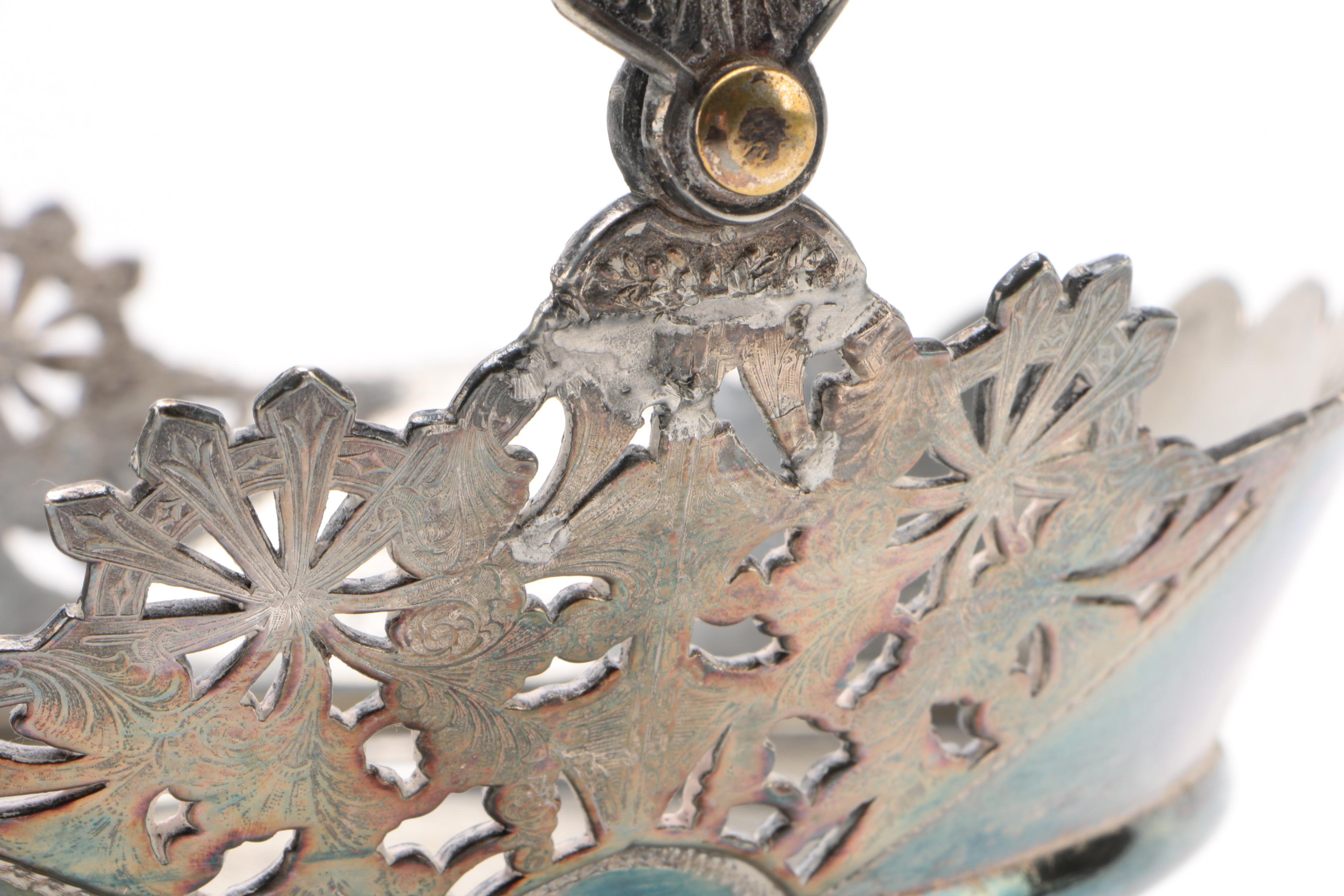 Wilcox Aesthetic Movement Silver Plate Basket, Late Victorian