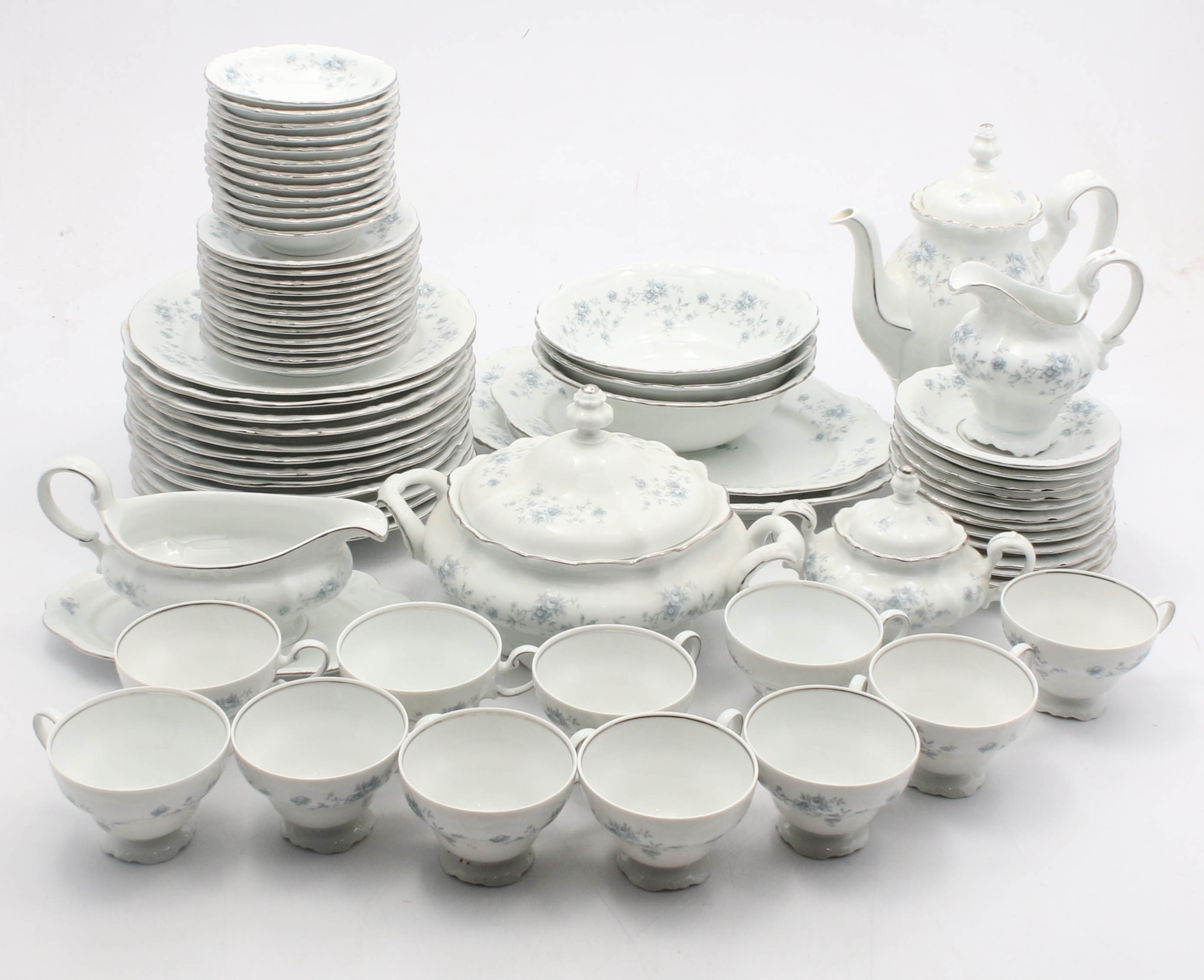 Johann Haviland "Blue Garland" Porcelain Dinnerware