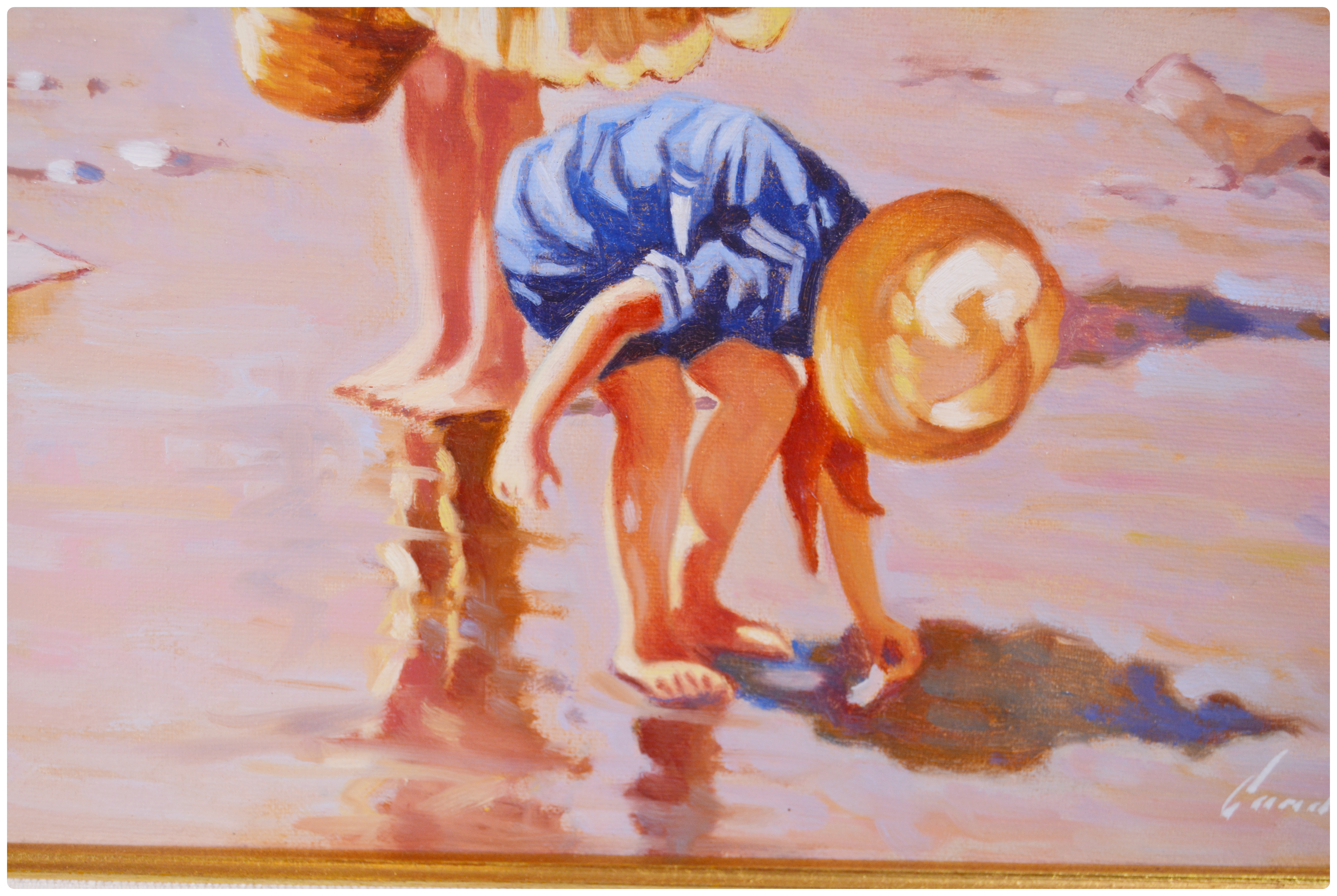 Giclee "On the Beach" After Lugano Candi