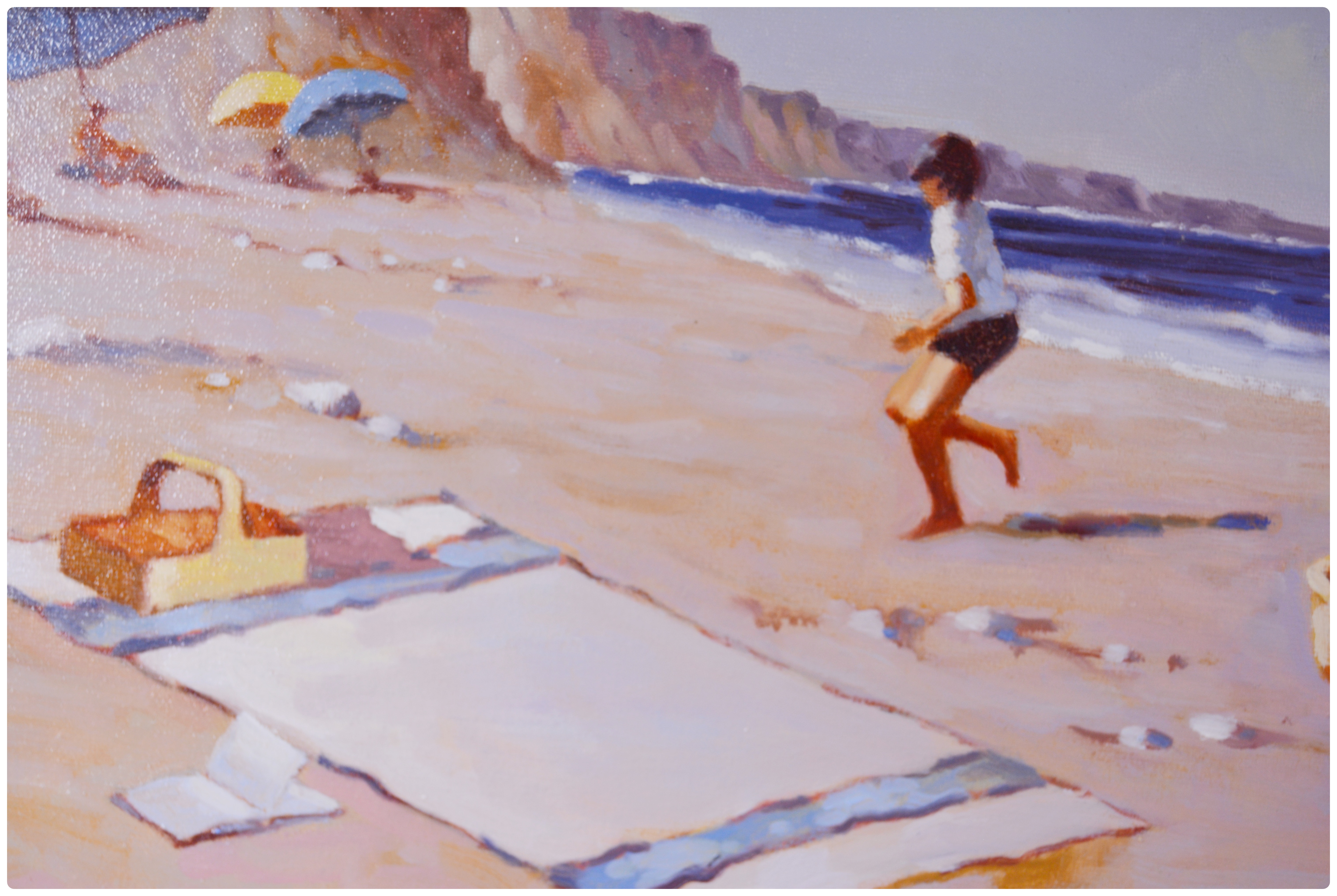 Giclee "On the Beach" After Lugano Candi