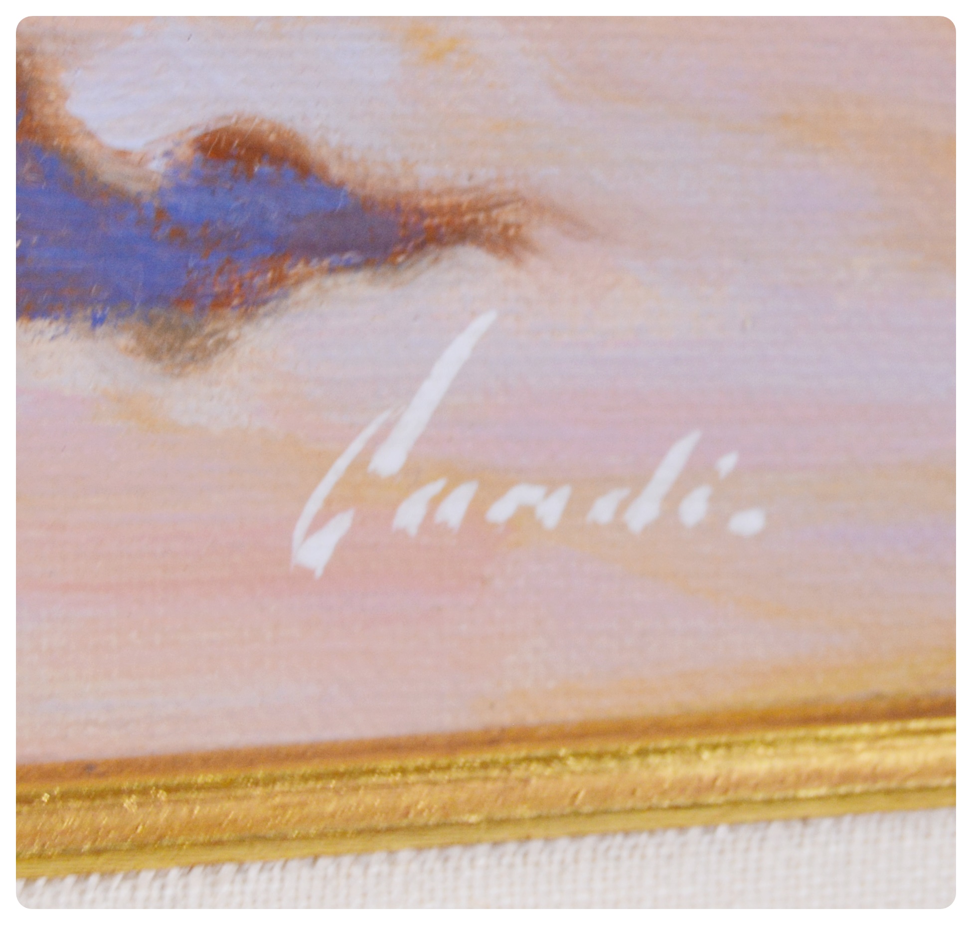 Giclee "On the Beach" After Lugano Candi