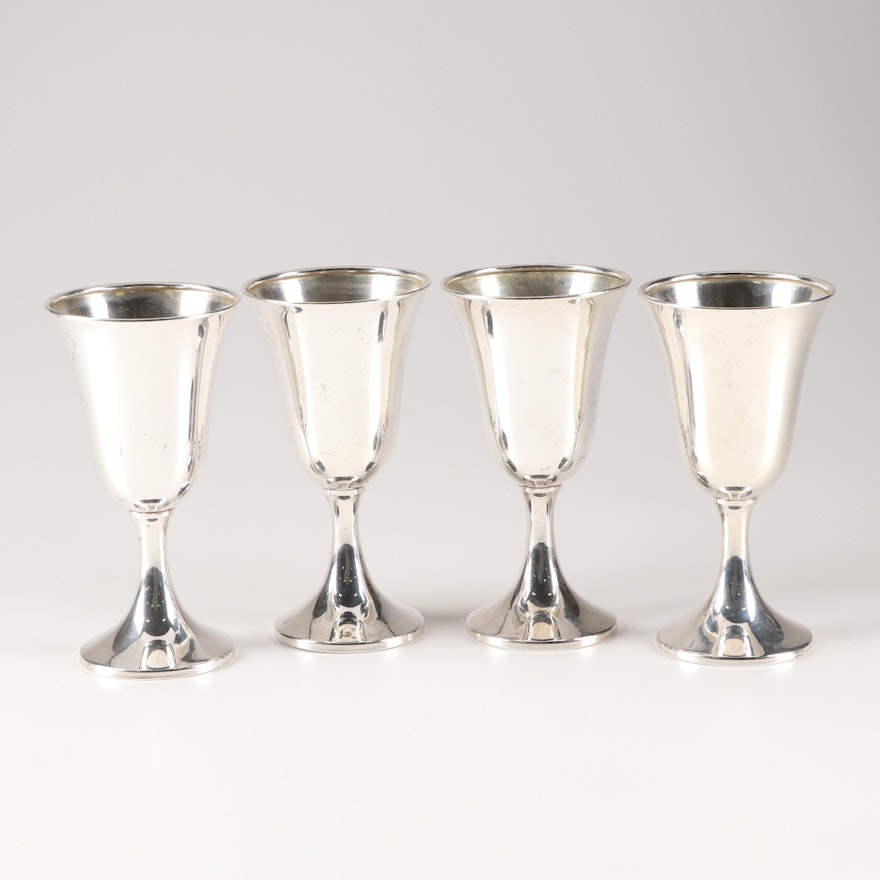 Web Sterling Silver #22 Water Goblets