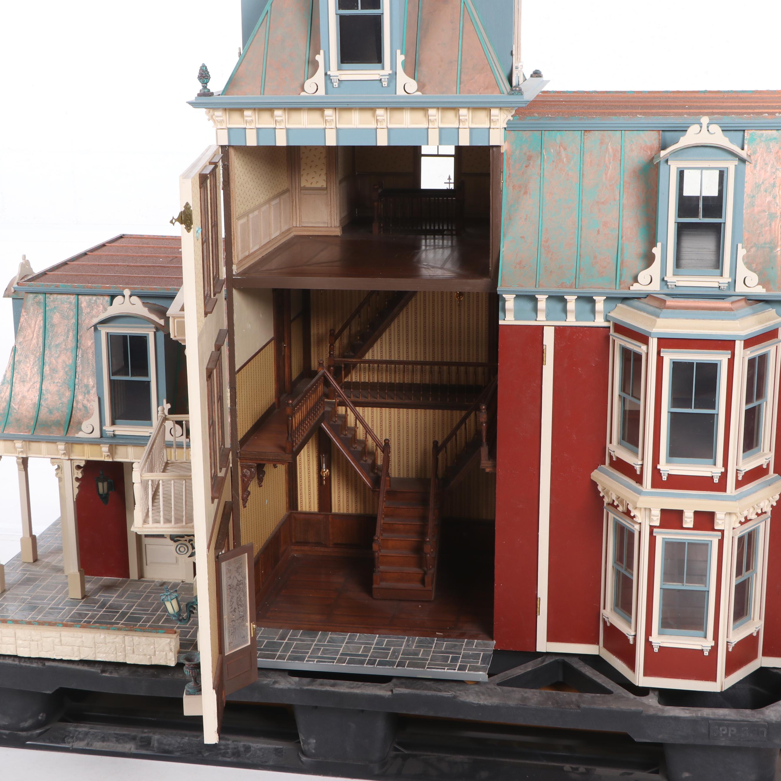 Lawbre "Glen Cove Villa" Scale Miniature Dollhouse