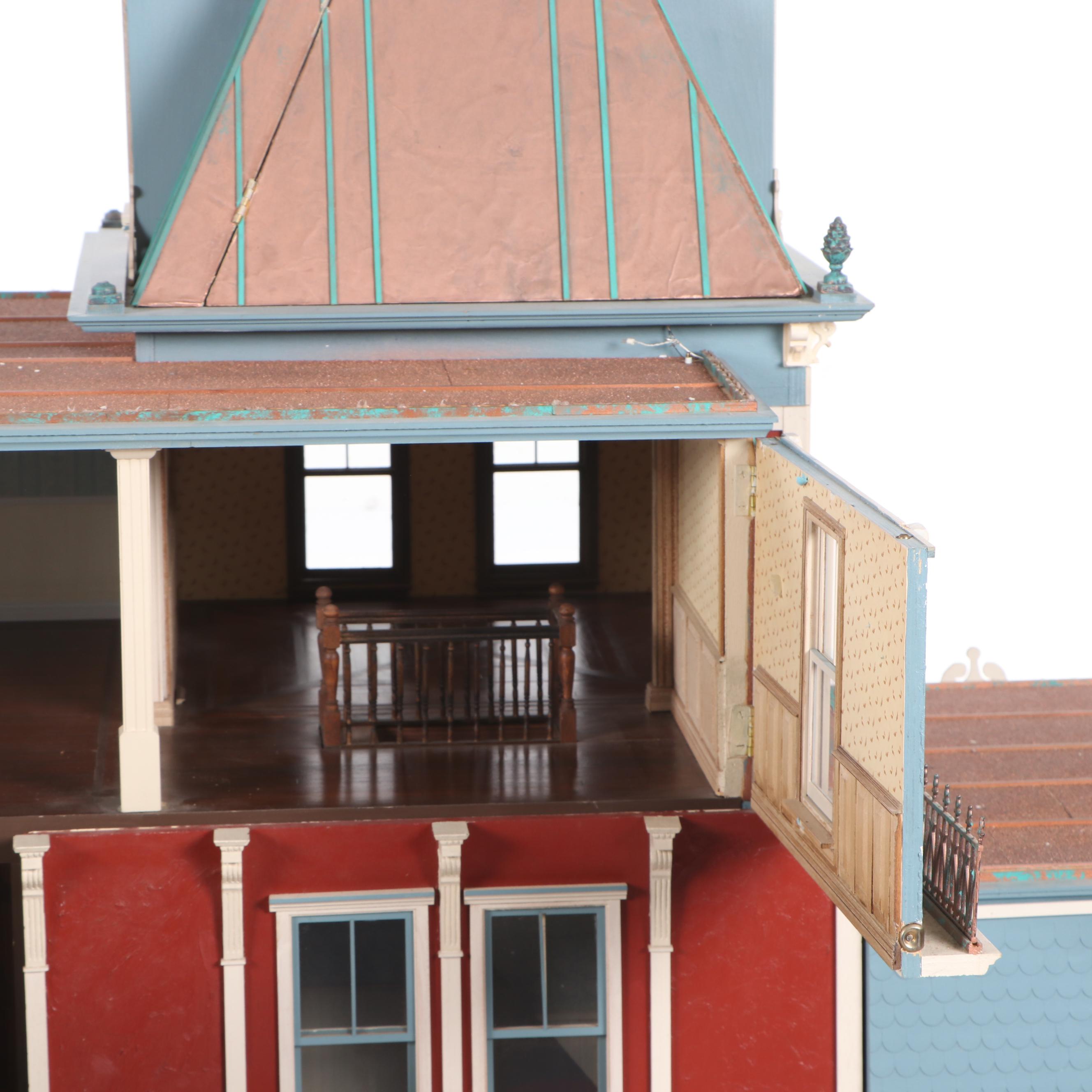Lawbre "Glen Cove Villa" Scale Miniature Dollhouse