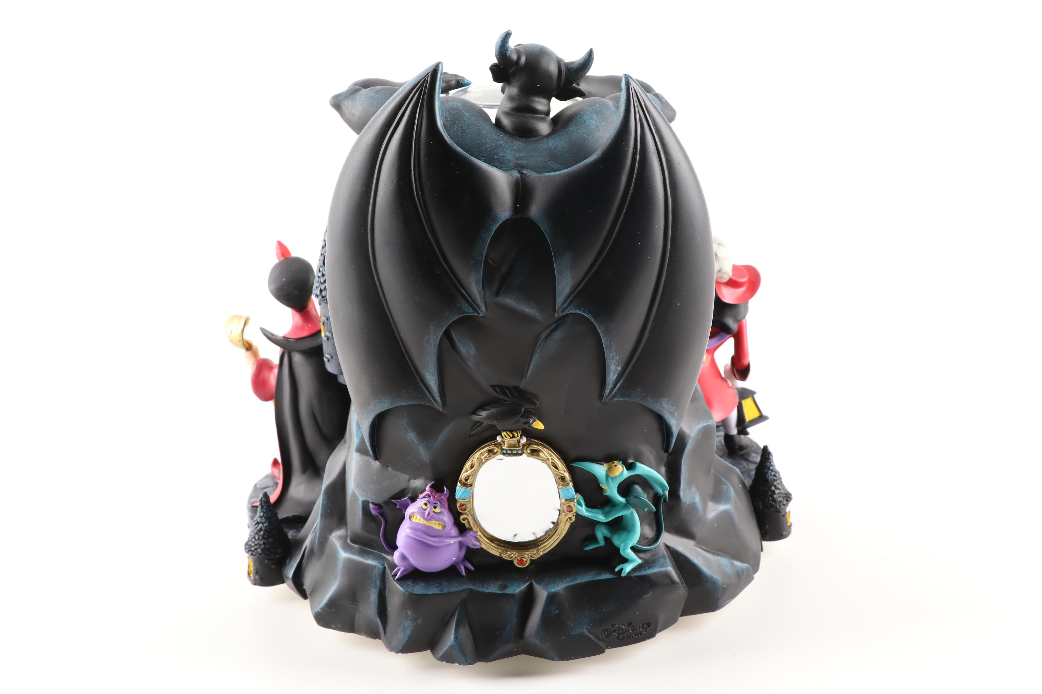 Disney "Villains" Musical "Grim Grinning Ghost" Snowglobe