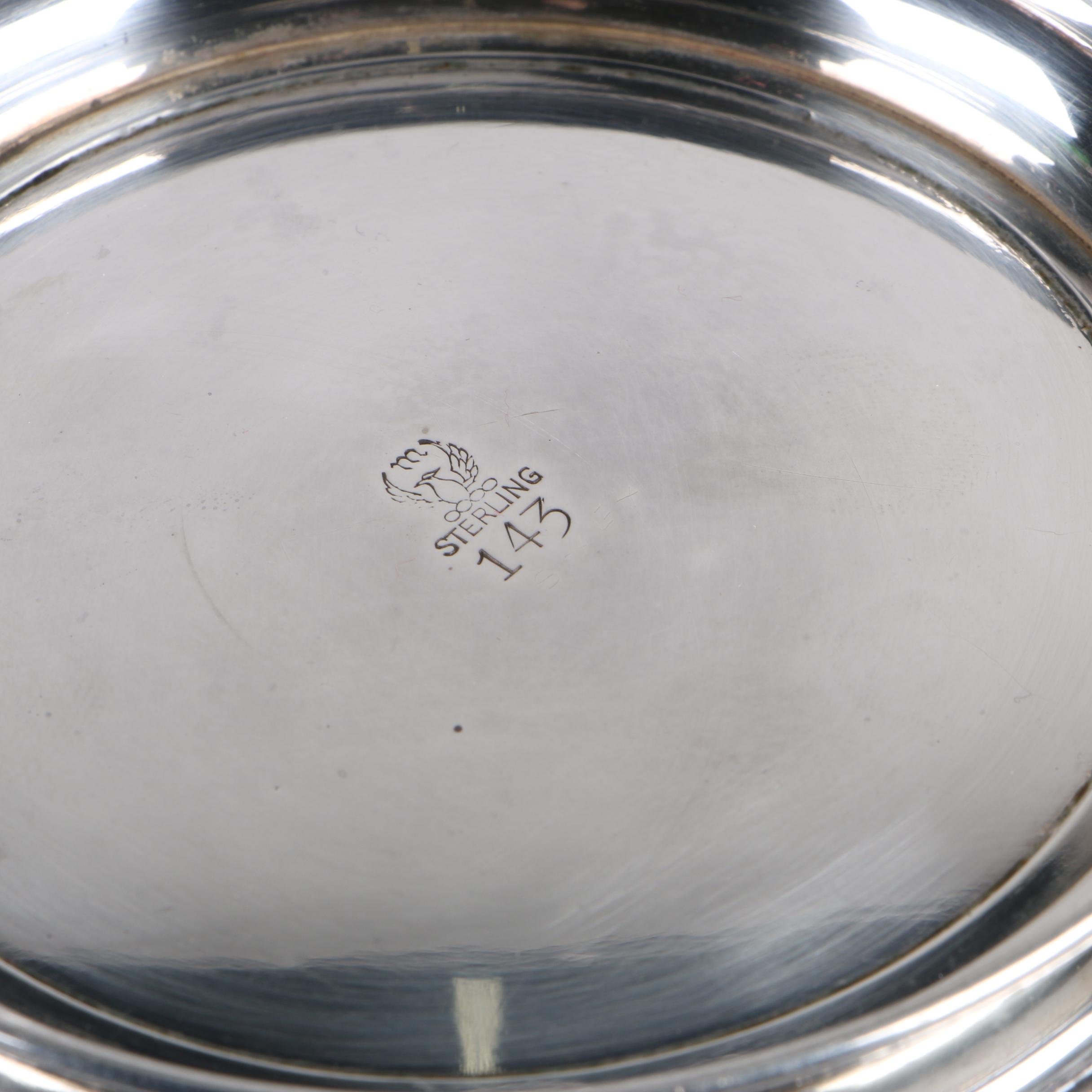 Meriden Britannia Co. Pierced Sterling Silver Bowl, 1895–1930s