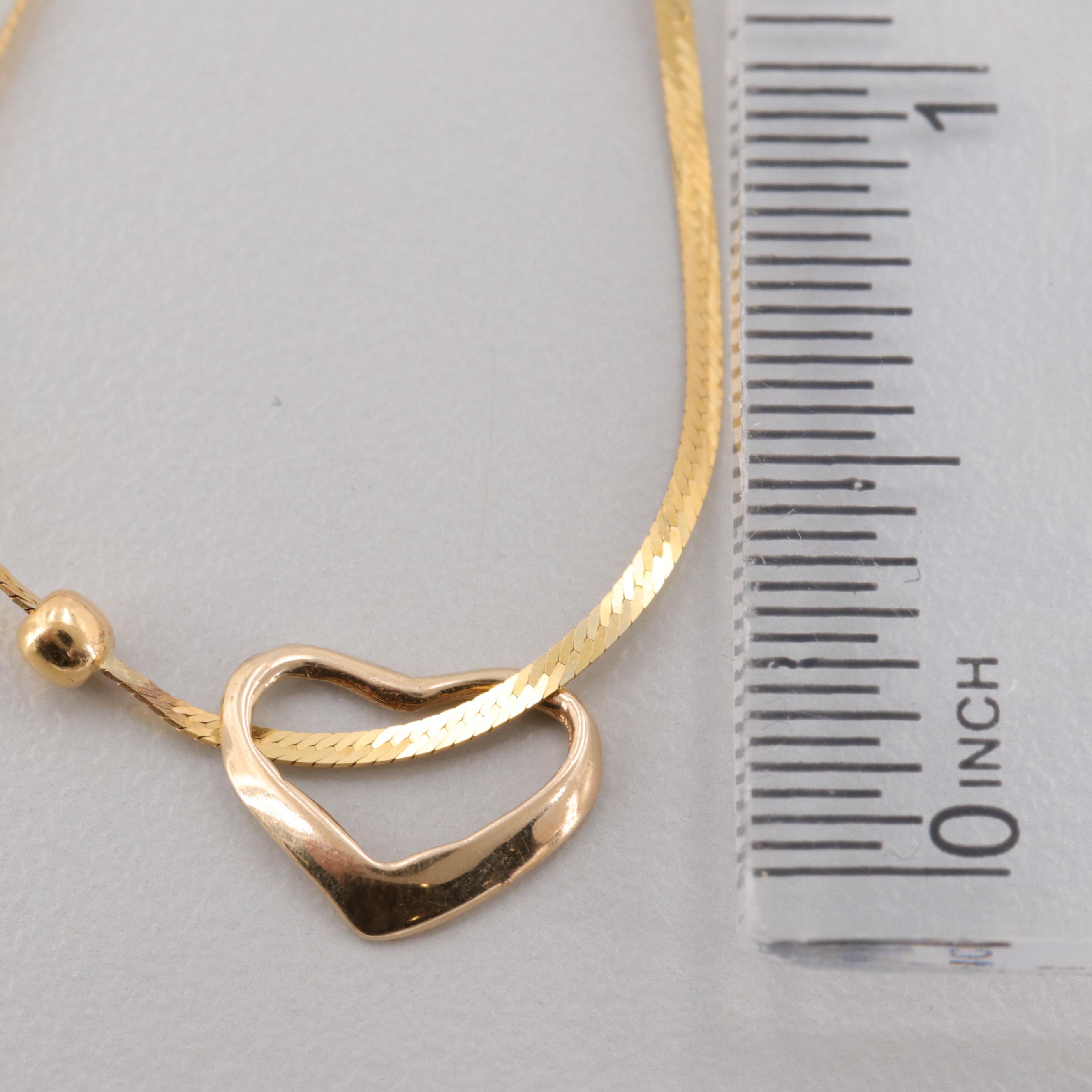 14K Yellow Gold Bracelets