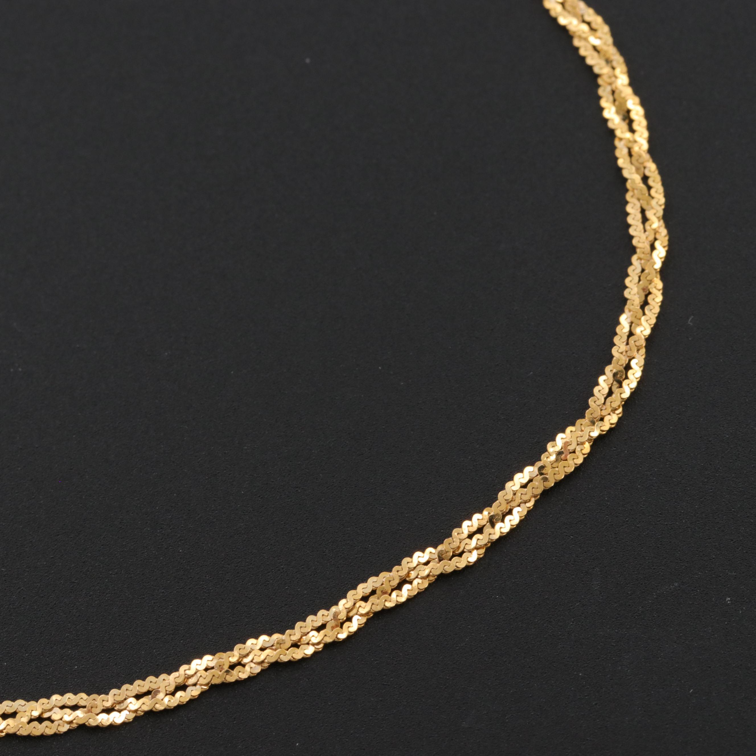 14K Yellow Gold Bracelets