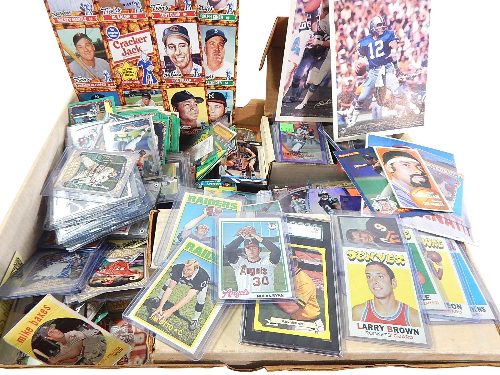 Sports Card Collection from 1950s thru 2000s- Around 2000 Count Lot