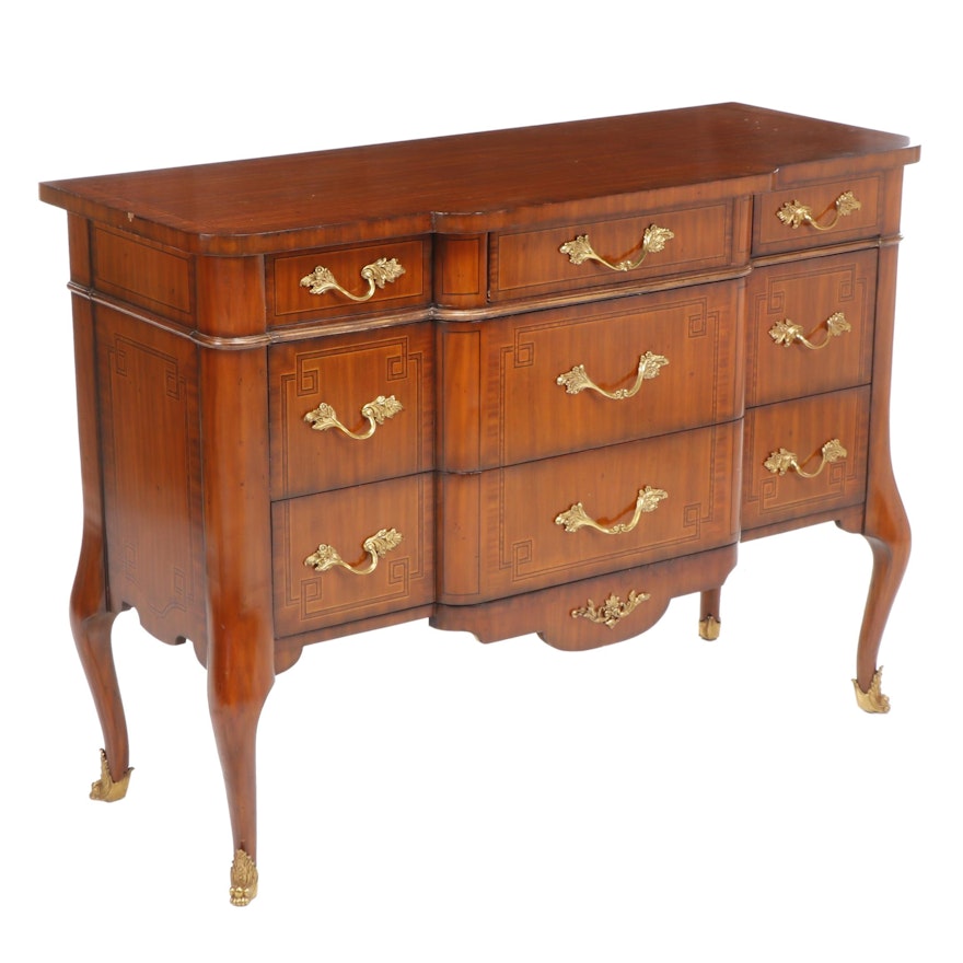 Maitland-Smith French Style Sideboard with Banded Marquetry