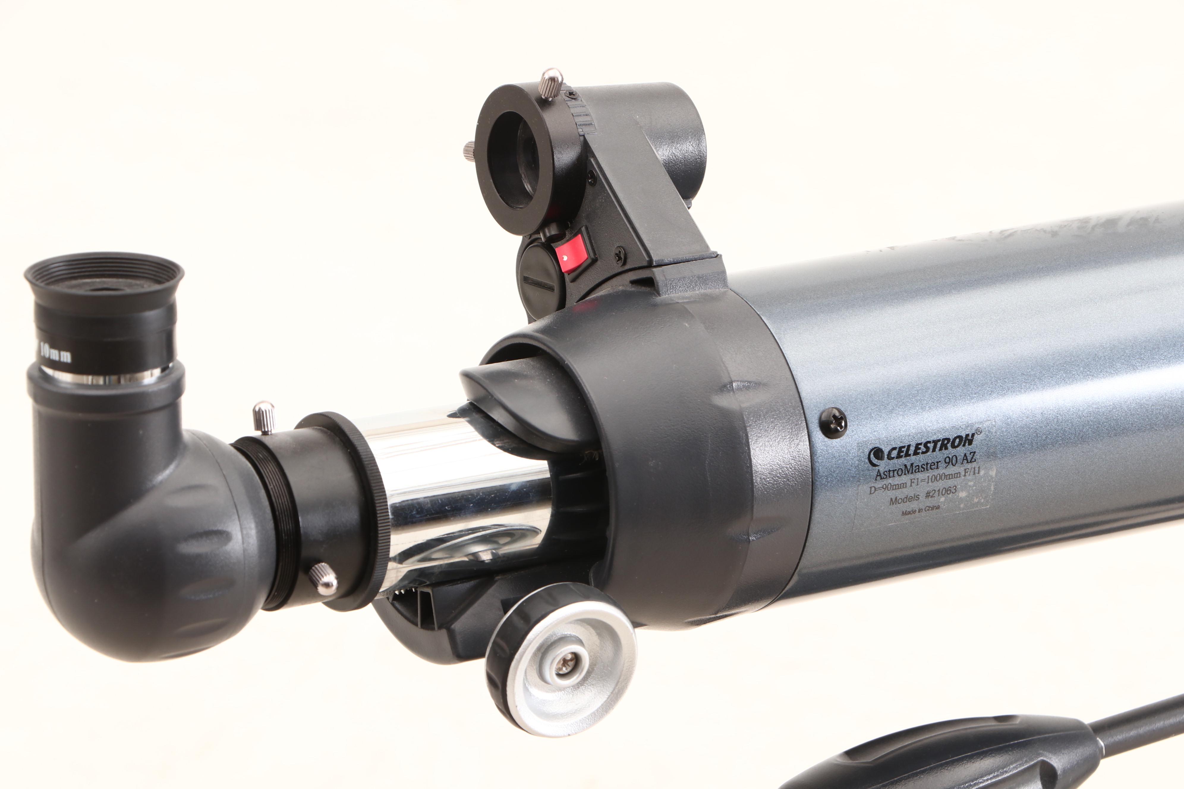 Celestron "AstoMaster 90" Telescope with Adjustable Height Tripod