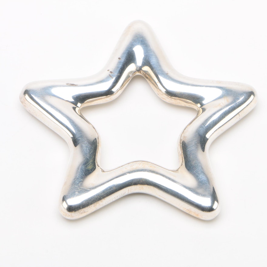 Tiffany & Co. Sterling Silver Star Ornament