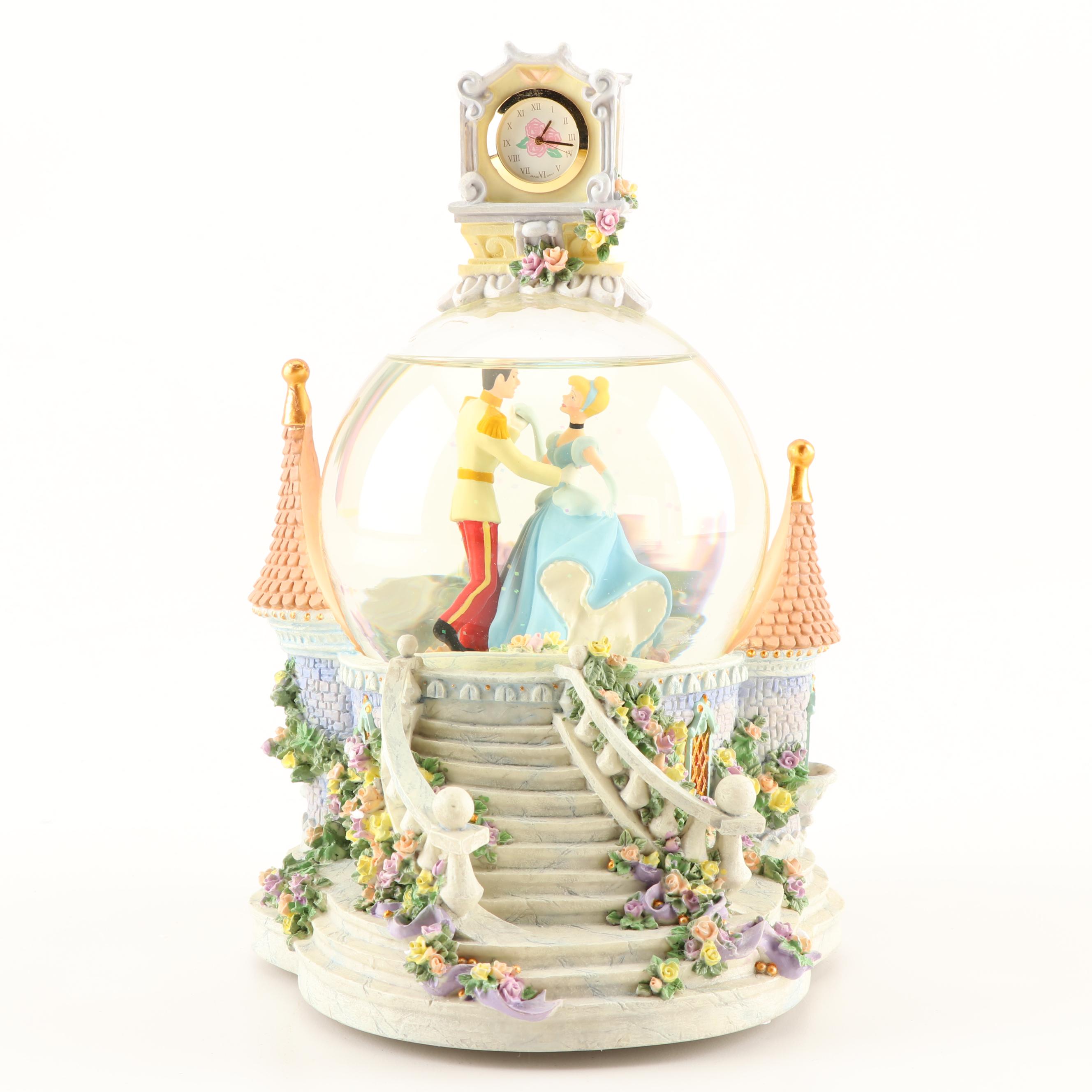 Walt Disney's Cinderella Snow Globe "So This is Love" Music Box