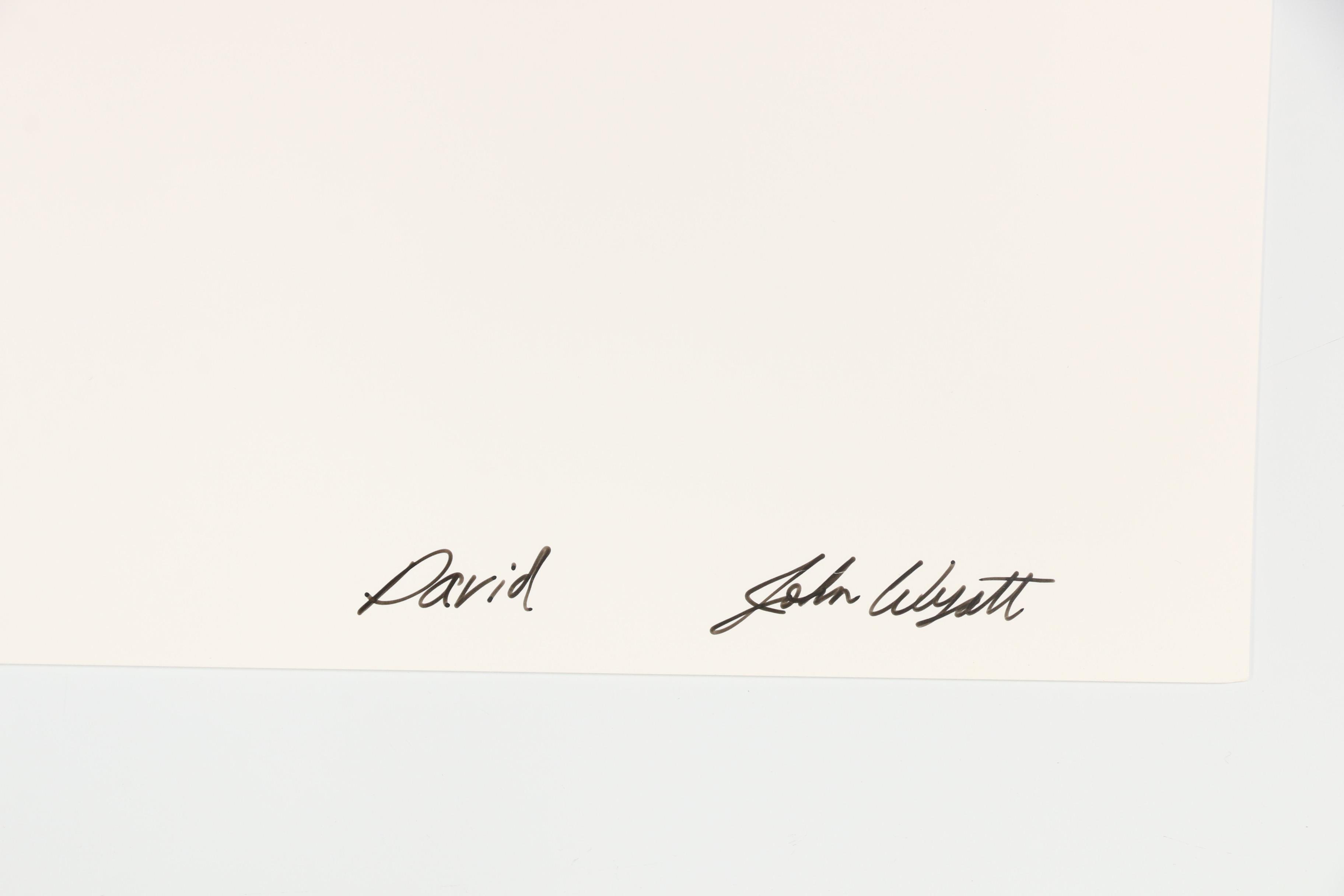 John Wyatt Archival Inkjet Print "David, Retired Gardening Supervisor"