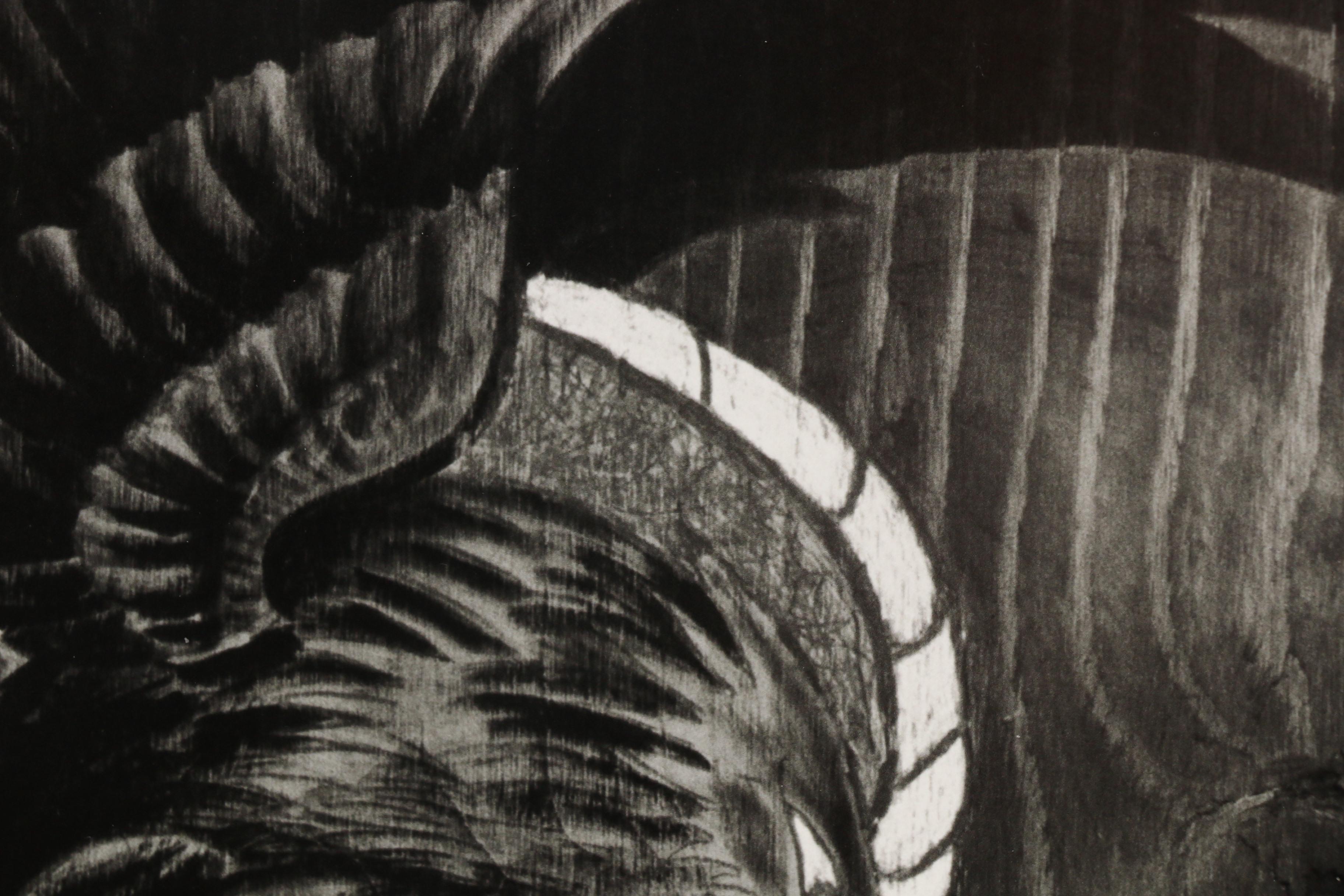 John Wyatt Archival Inkjet Print "Thom deVita, Tattoo Artist - 1995"