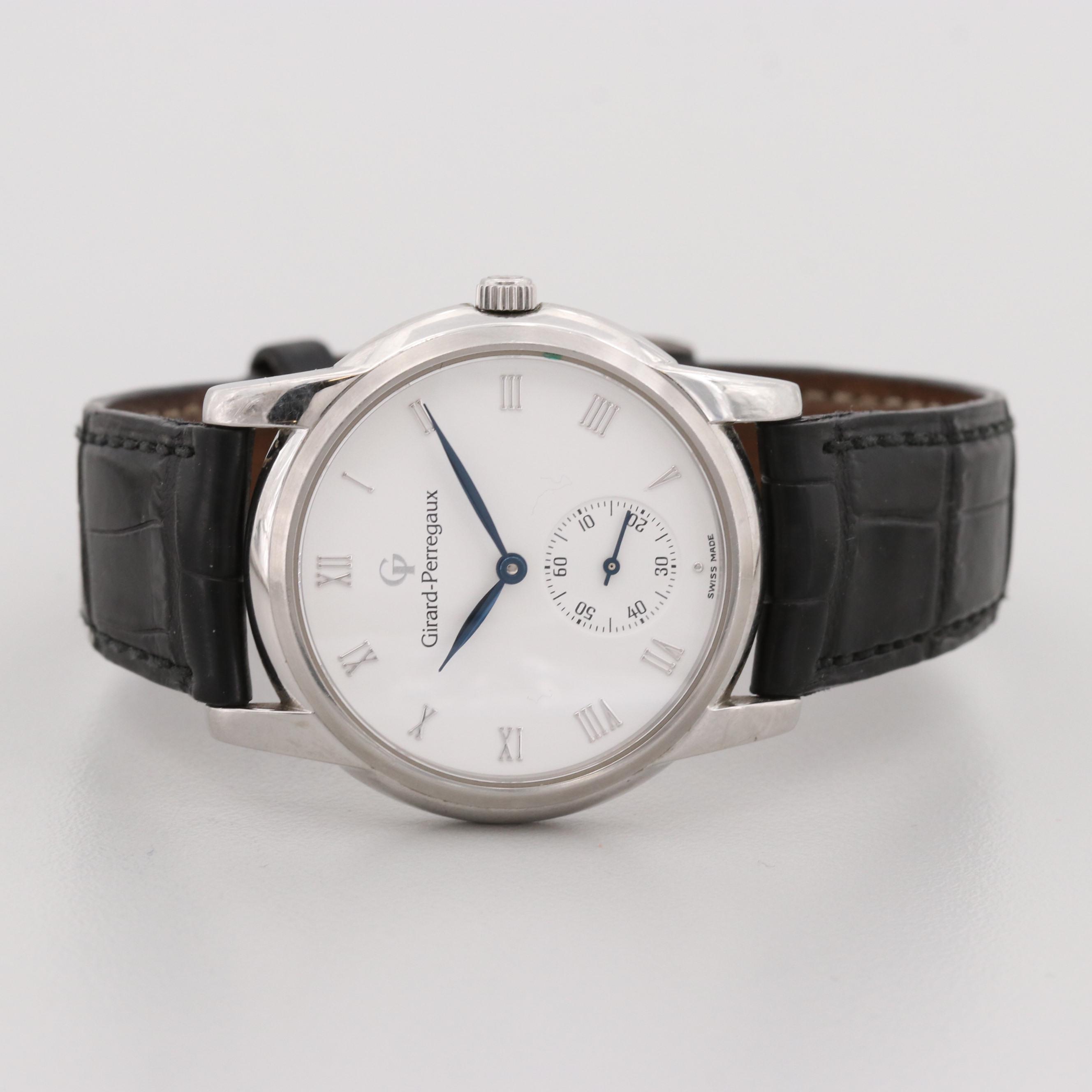 Girard-Perregaux 9040 Stainless Steel Stem Wind Watch