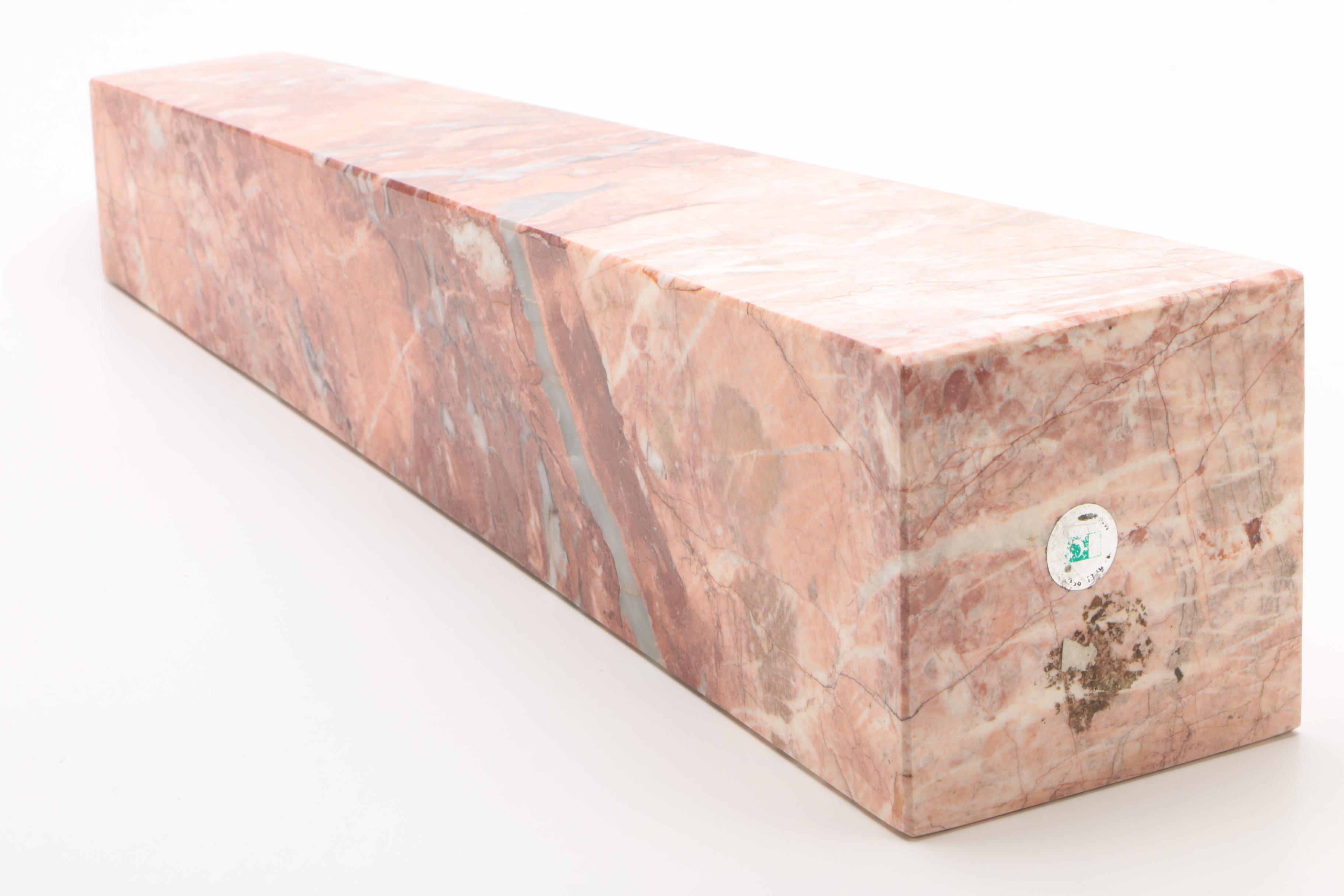 Pakistani Pink Marble Obelisk