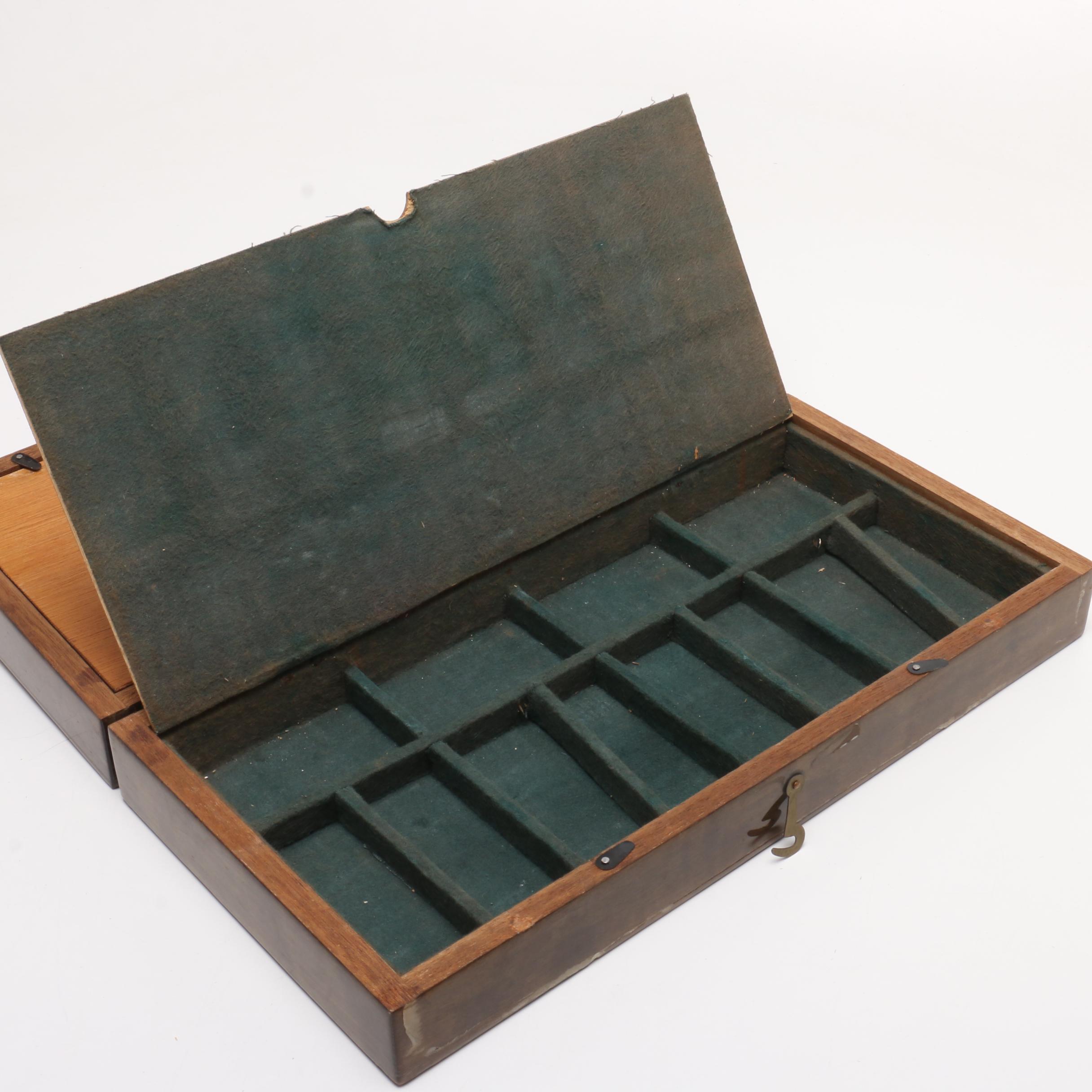 Korean Carved Soapstone and Resin on Wood Chess Set