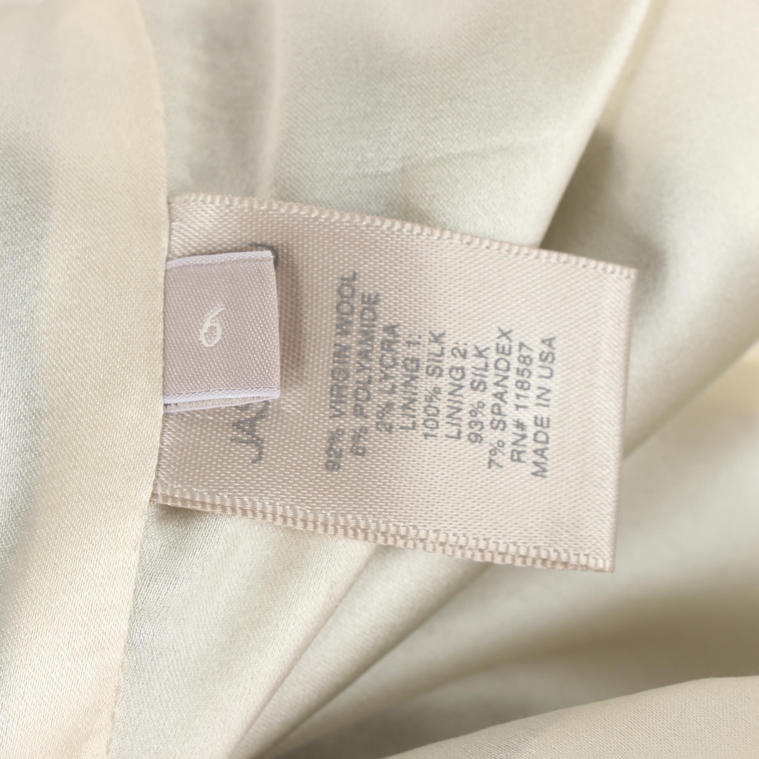 Jason Wu Resort 2013 Black and Cream Fitted Princess Seam Halter Dress