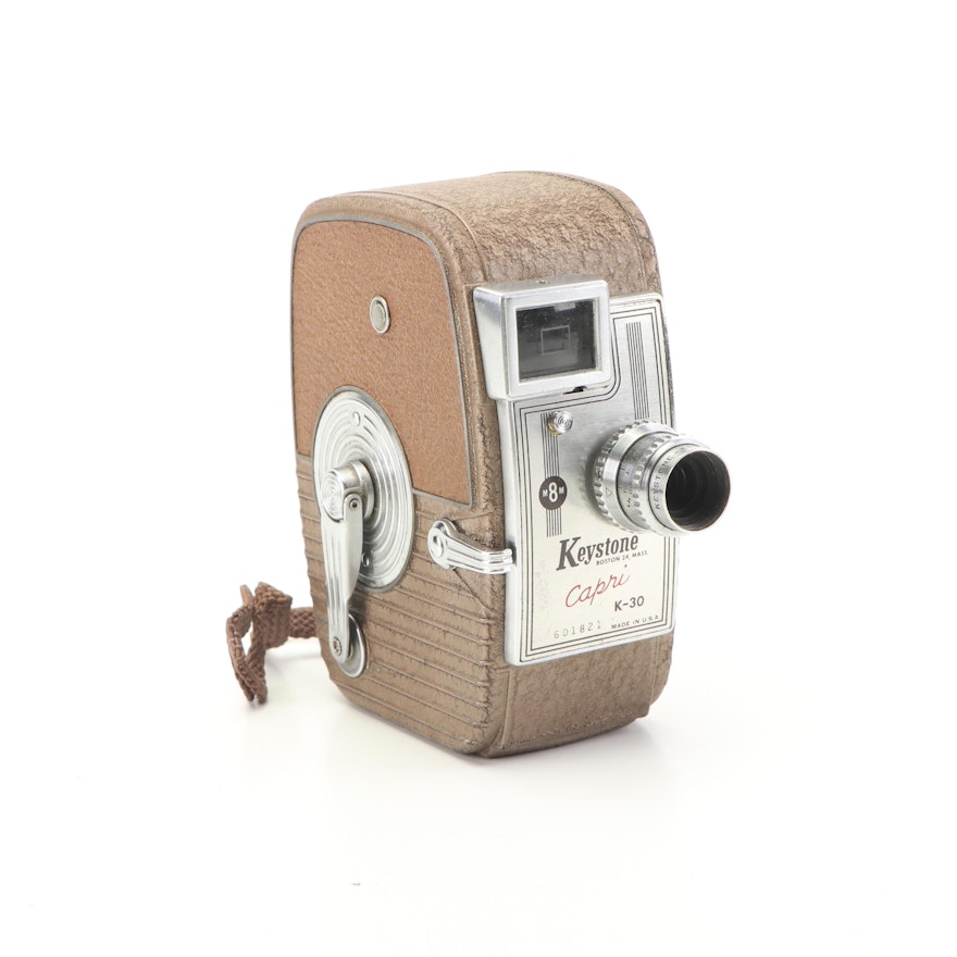 Keystone Capri K-30 8mm Movie Camera
