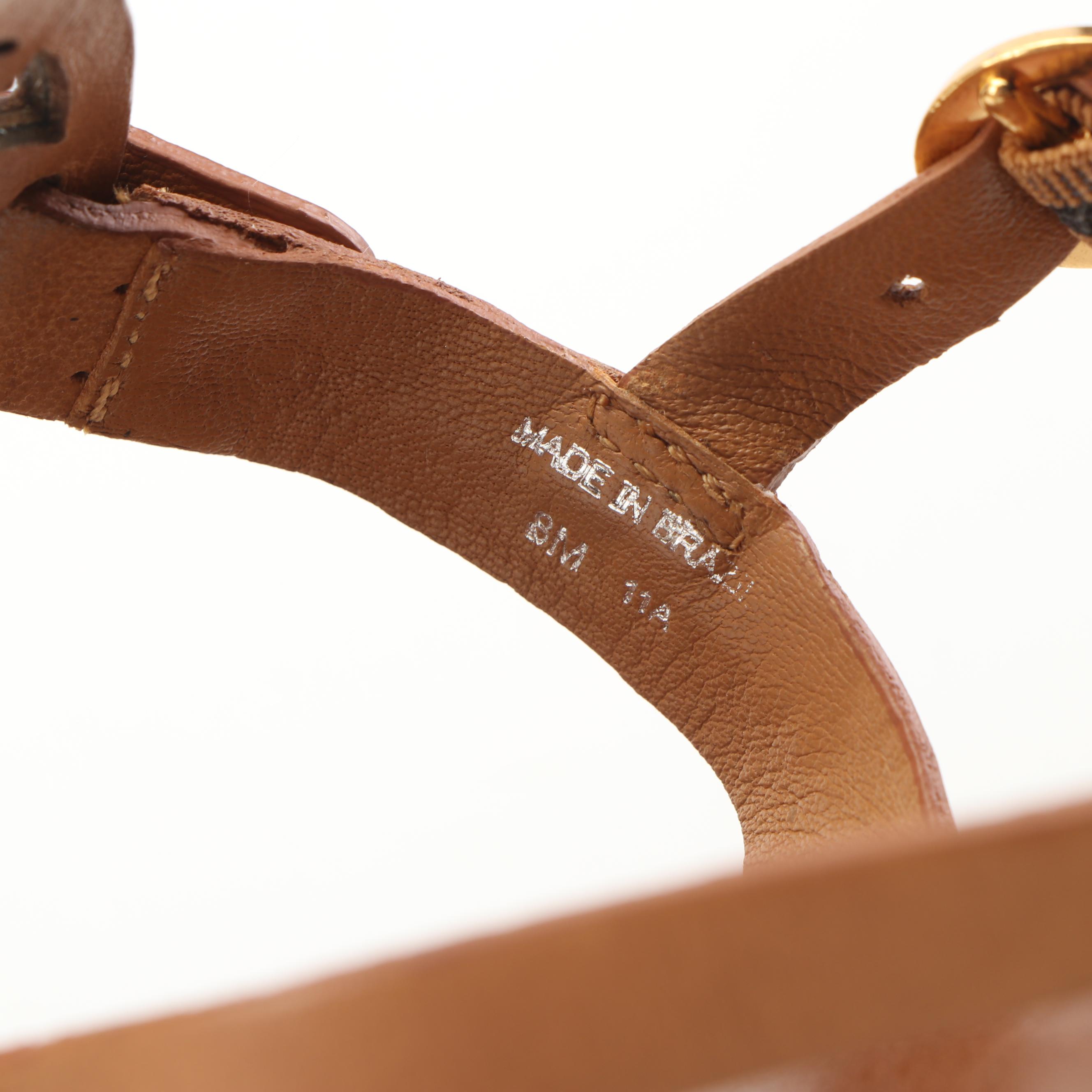 Kate Spade New York Patent Leather Pumps with Tory Burch Leather Sandals