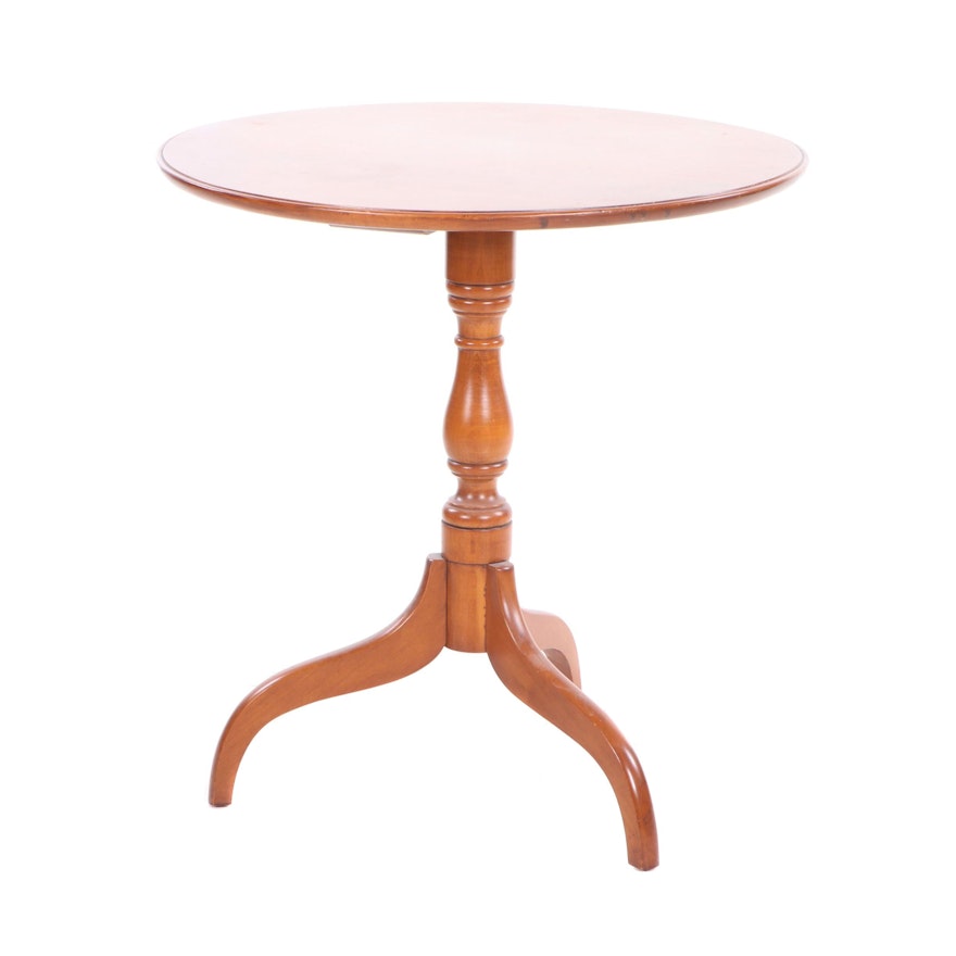 Whitney Heirloom Maple End Table, Mid to Late 20th Century