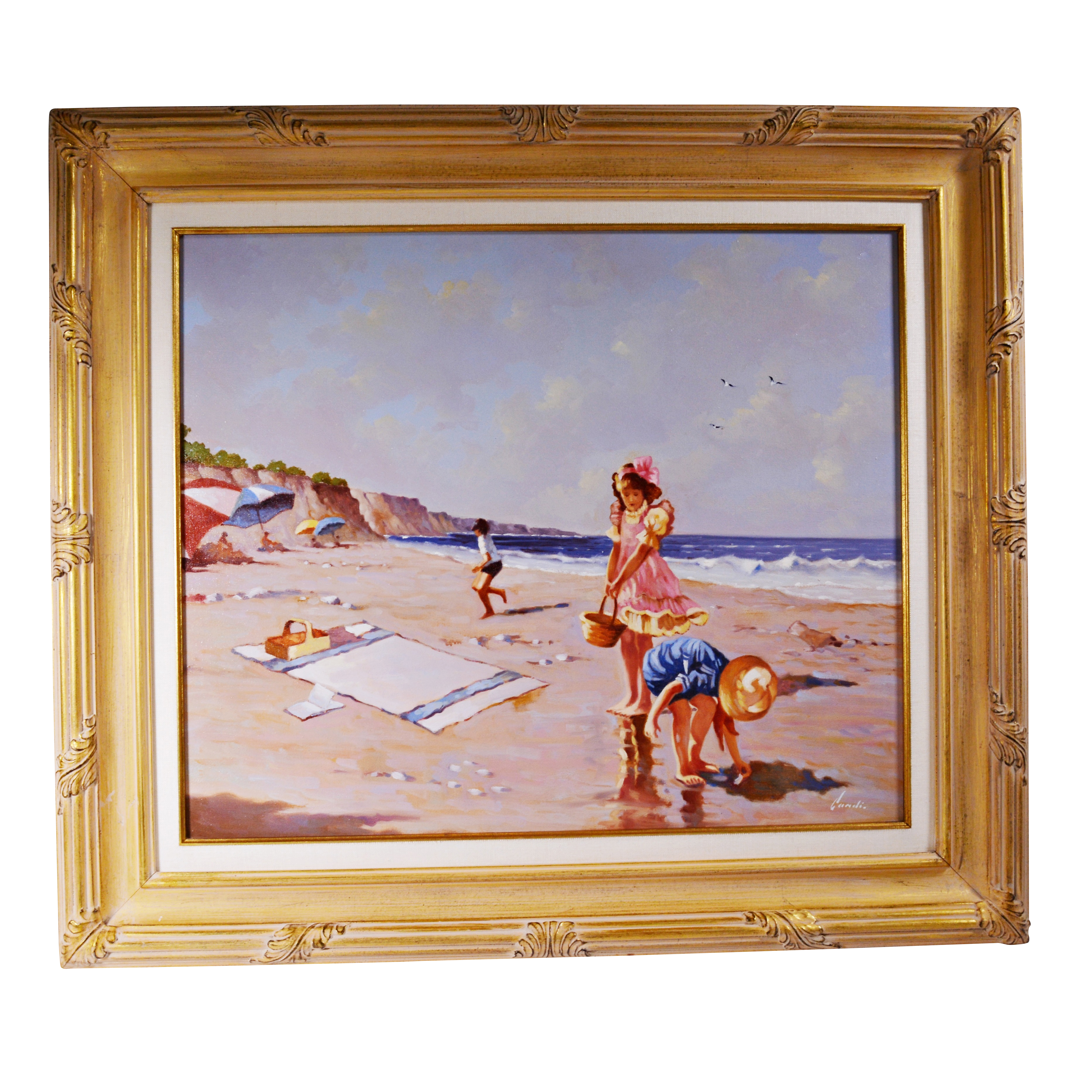 Giclee "On the Beach" After Lugano Candi