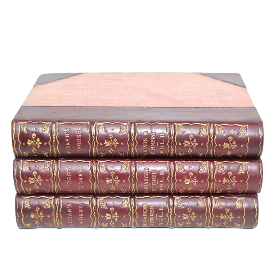 Antiquarian "Monarch Retired" and "Saints and Sinners" by Dr. Doran