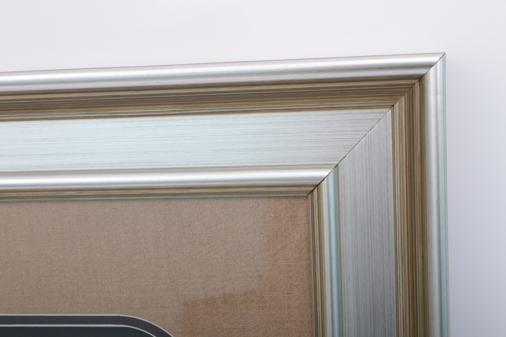 Emile Bellet Hand-Hammered Aluminum Relief "Effleurement"