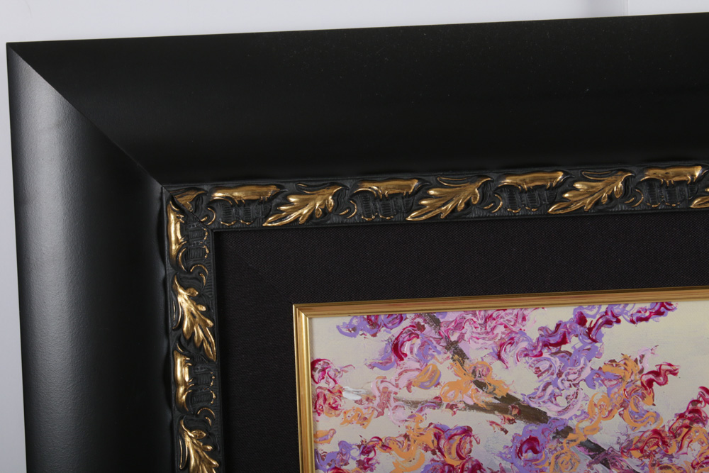 David Najar Embellished Giclée "Lavender Day"